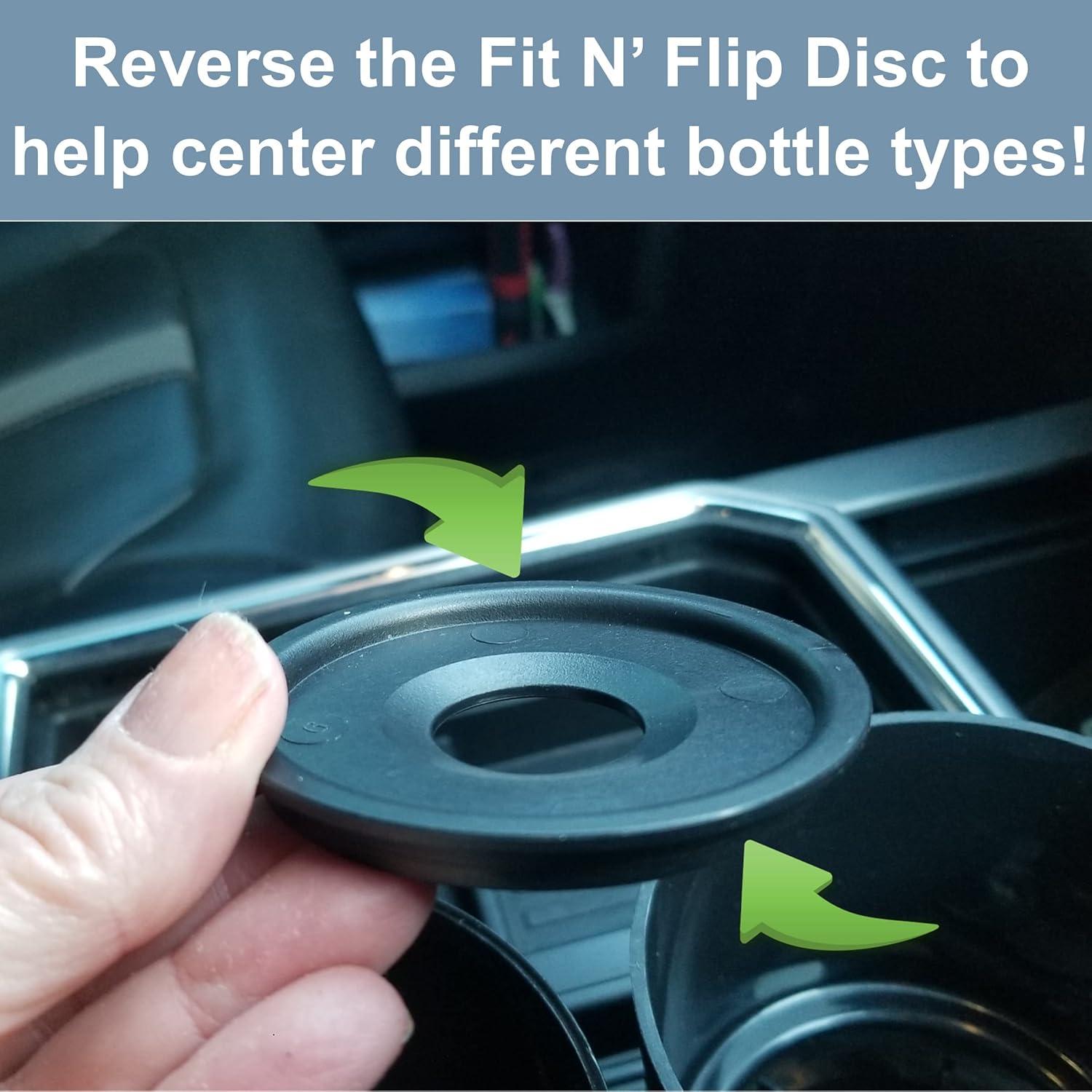 Adaptador de Soporte para Tazas Gadjit Cup Keeper Plus - Negro