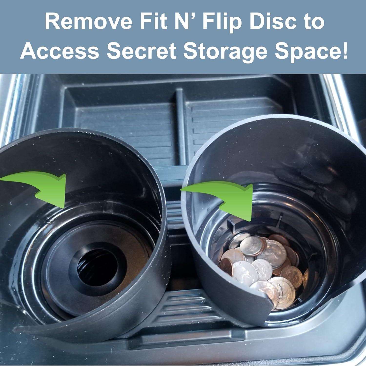 Adaptador de Soporte para Tazas Gadjit Cup Keeper Plus - Negro