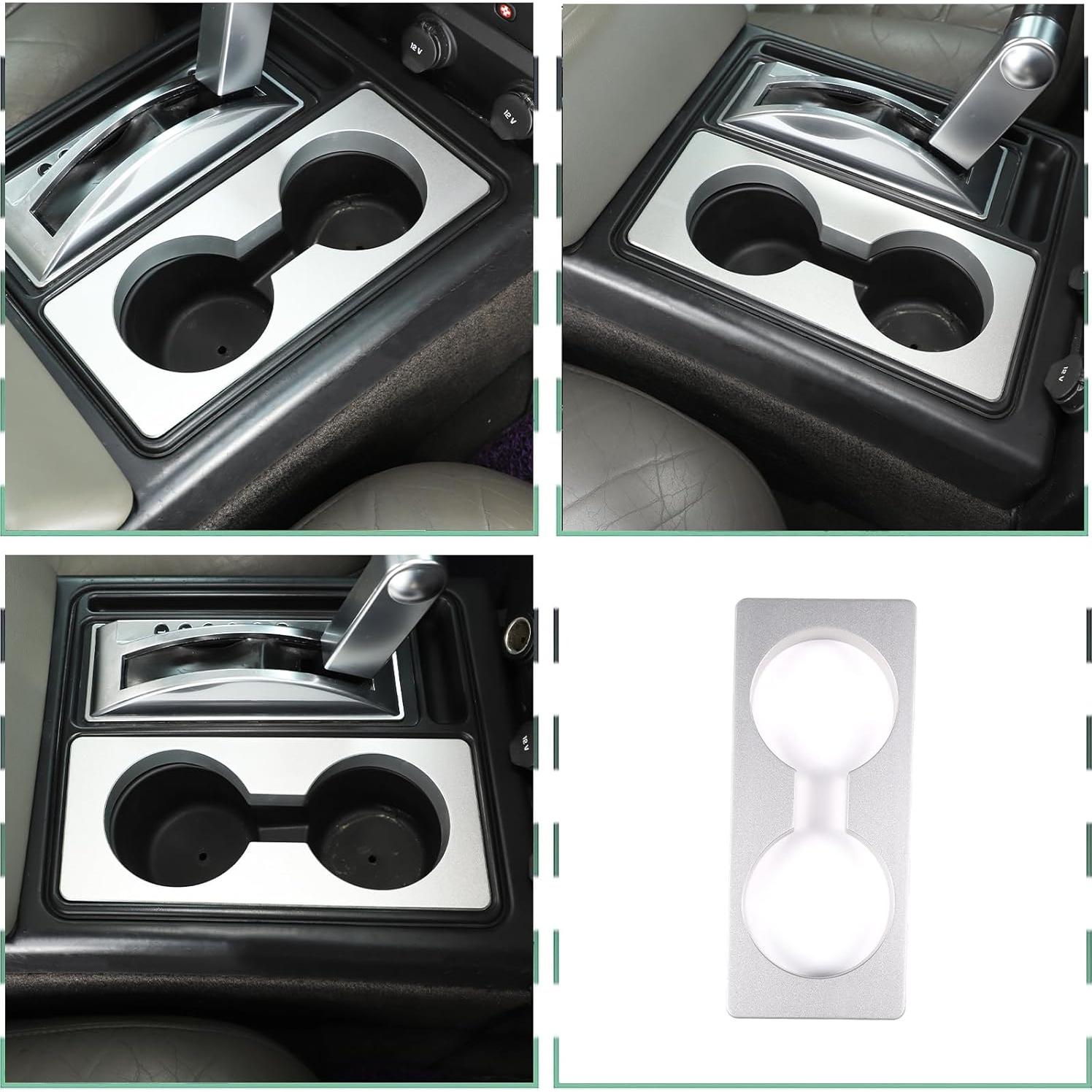 Adaptador Expansor Soporte Tazas Auto PIUGILH Hummer H2 Plata