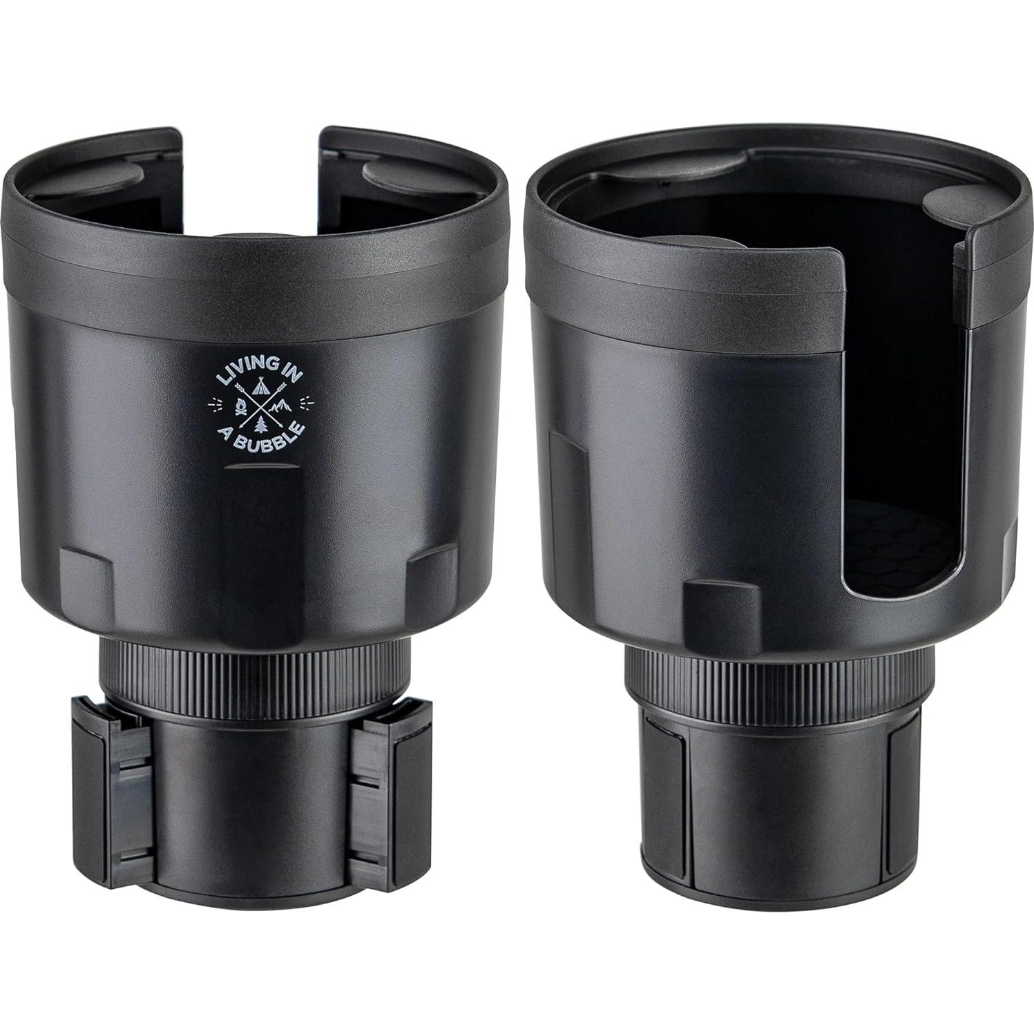 Soporte Expansor de Tazas Living in a Bubble - Negro, 3.4" a 4.0"