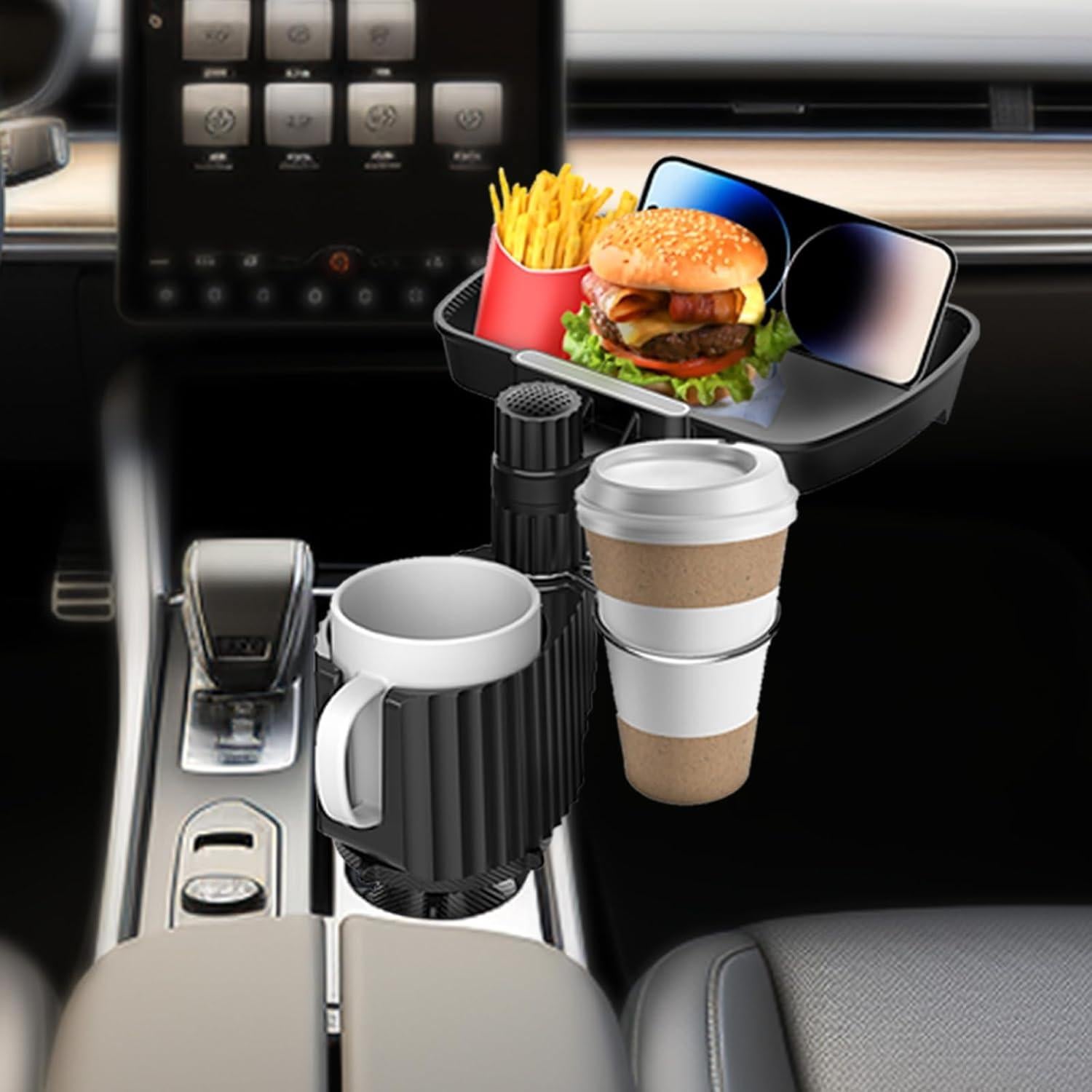 Bandeja Portavasos Multifuncional SUYUDSM 24-CH33 360°