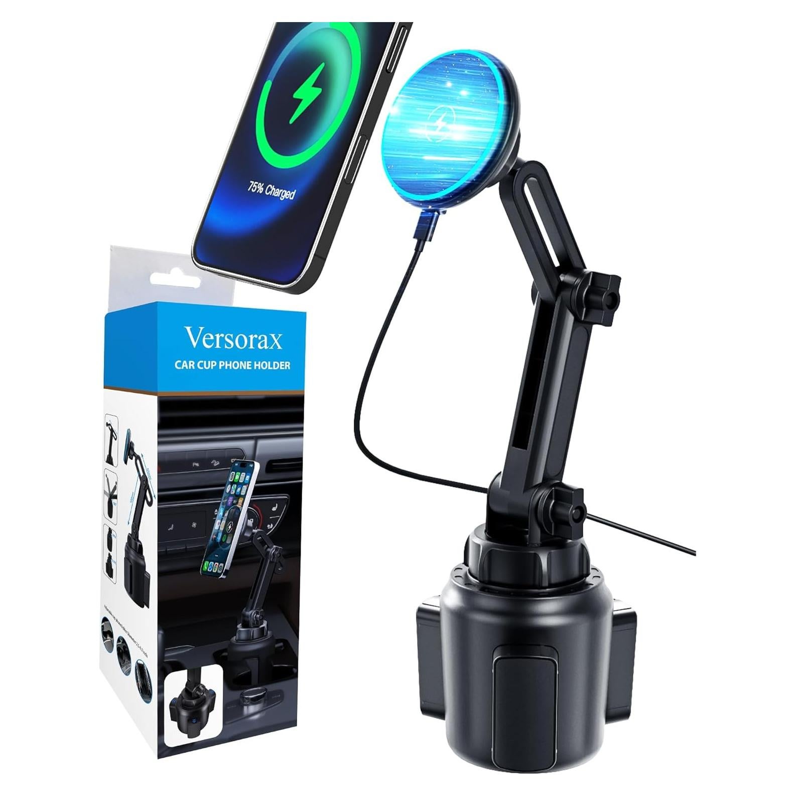 Soporte para teléfono de coche VersoraX con cargador MagSafe 15W