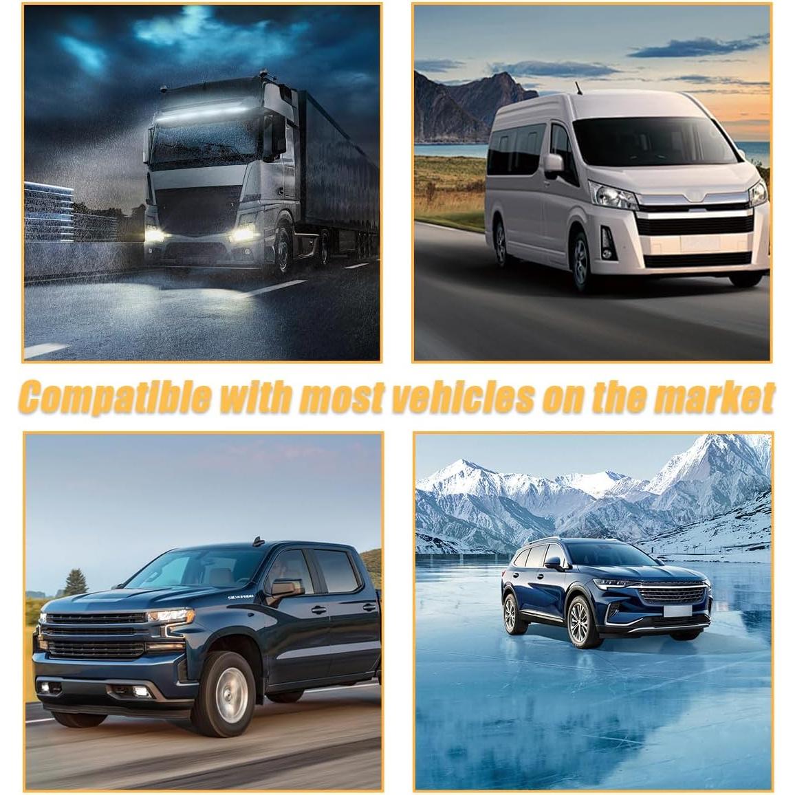 Soporte para Tazas de Coche Mandark 4PCS Silicona Rojo