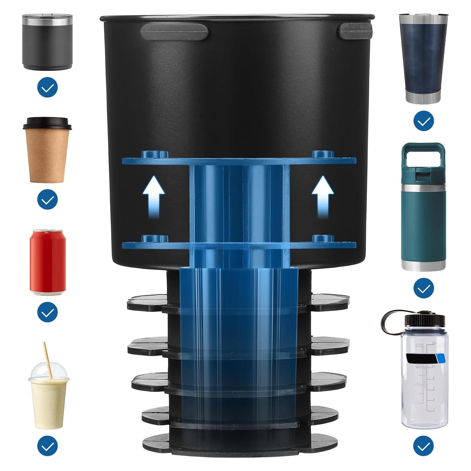 Extensor Soporte para Tazas JOYTUTUS Ajustable 7-9.7 cm