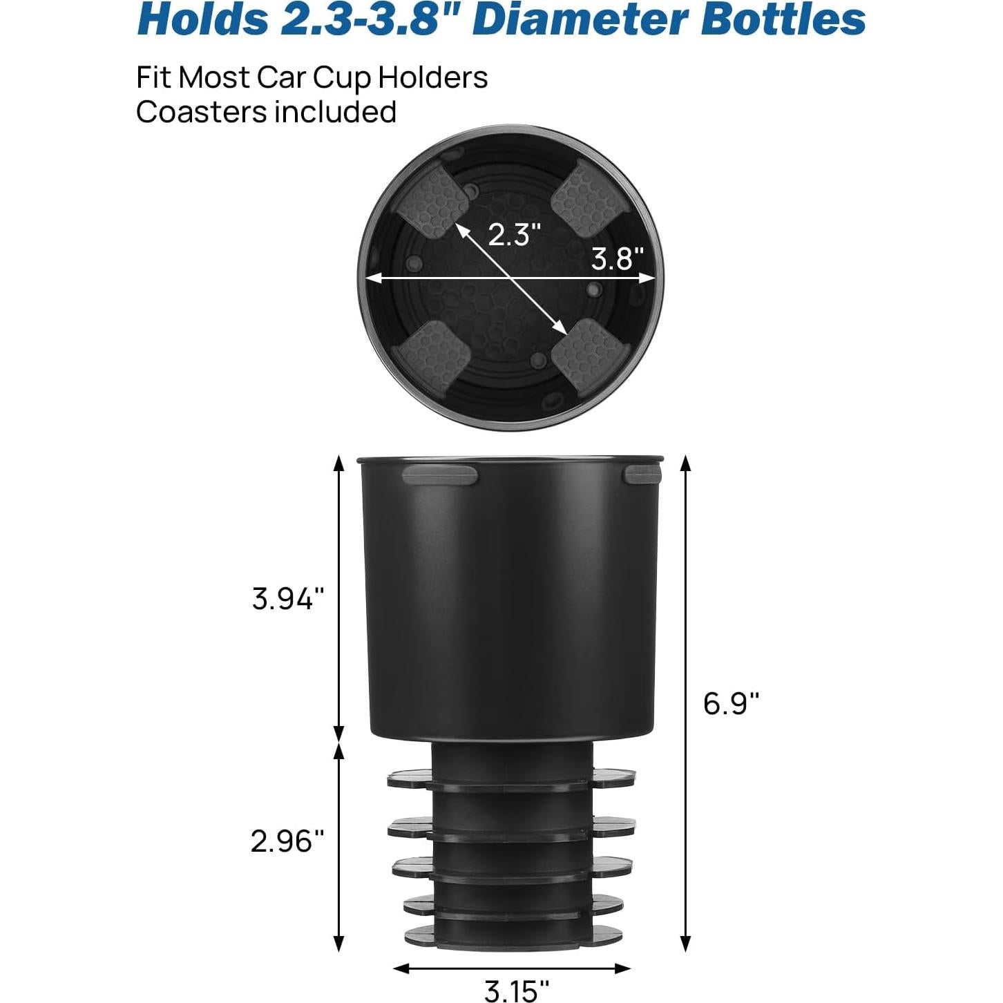 Extensor Soporte para Tazas JOYTUTUS Ajustable 7-9.7 cm