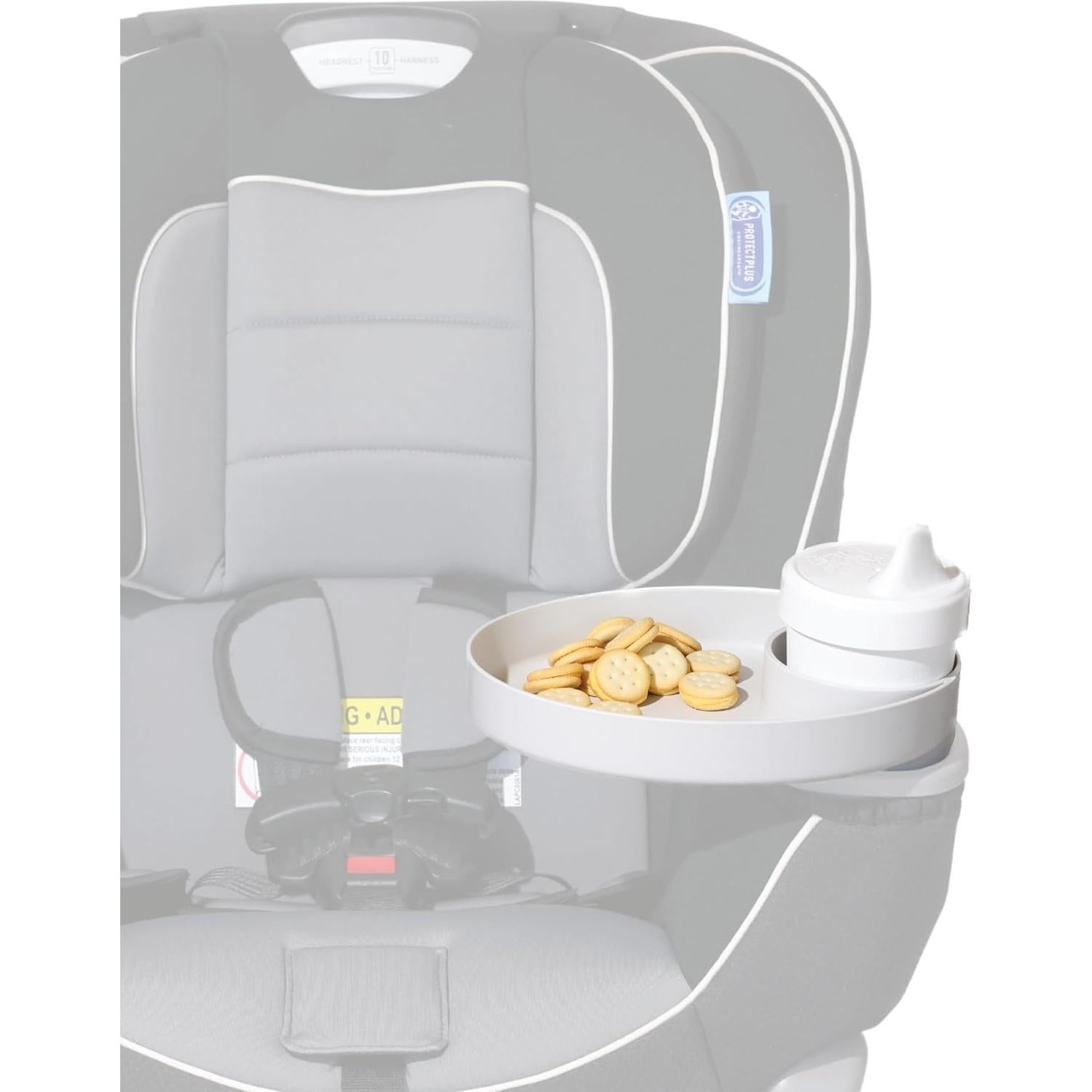 Bandeja de Viaje Ovalada Mi Bandeja de Viaje - Gris - Universal