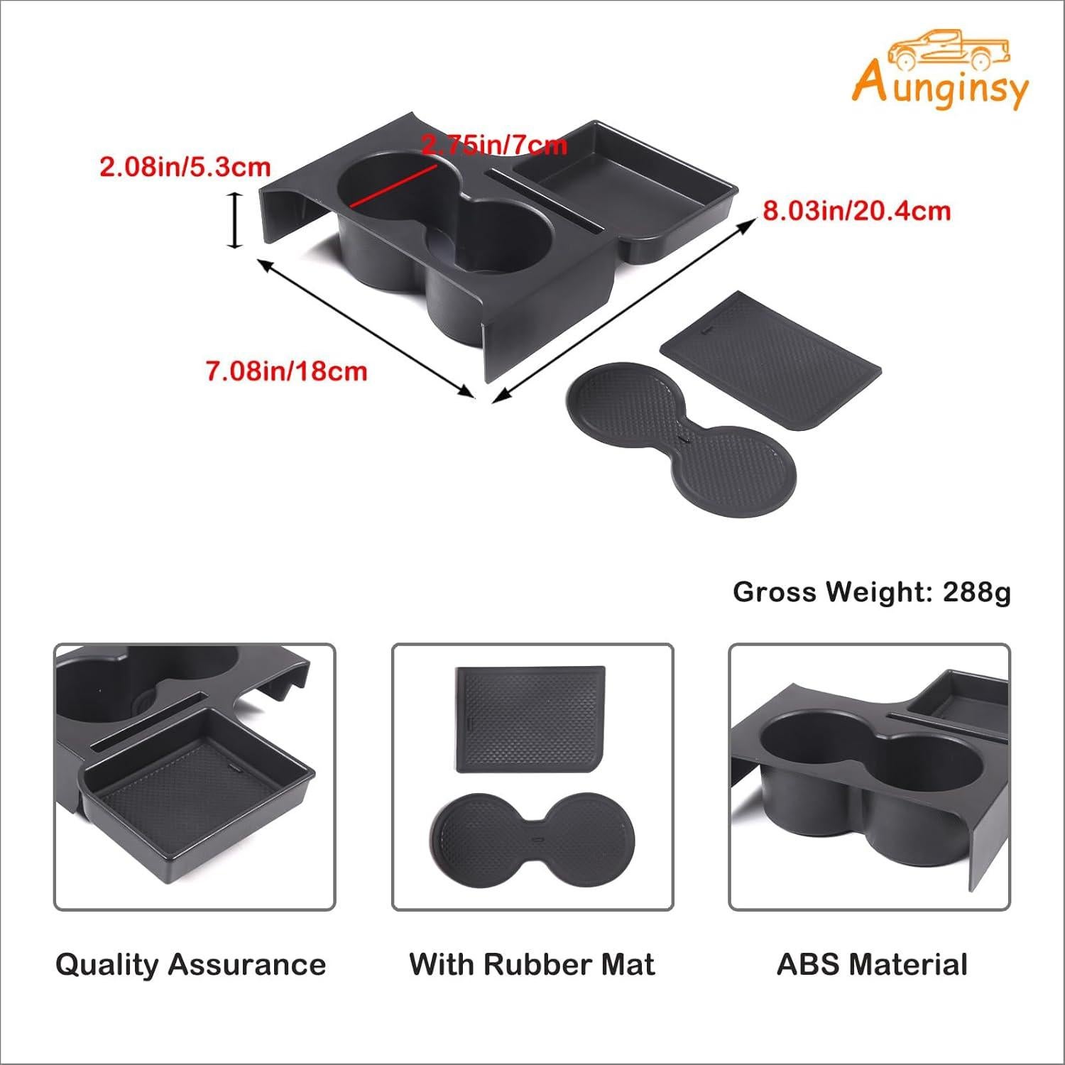 Soporte para Tazas Aunginsy para Ford Maverick 2022-2025