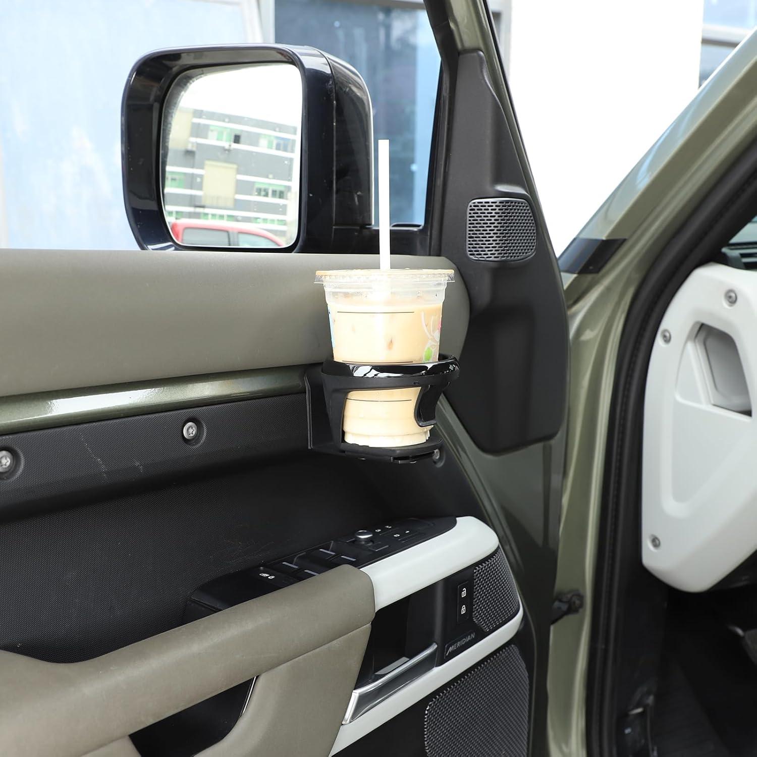 Soporte para Tazas de Puerta Land Rover Defender 2020-2025 Negro