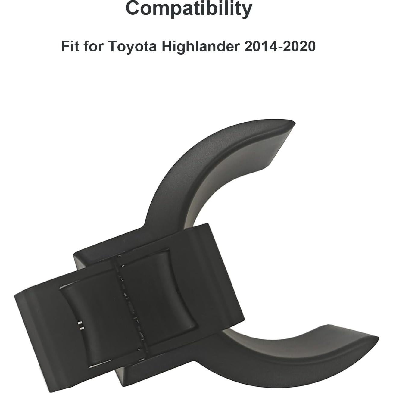 Divisor de Inserción Portavasos Hather para Toyota Highlander 2014-2020