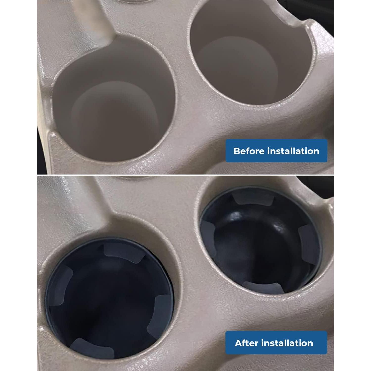 Inserto para Portavasos JOYTUTUS 2 Piezas 7.62 cm y 9.4 cm