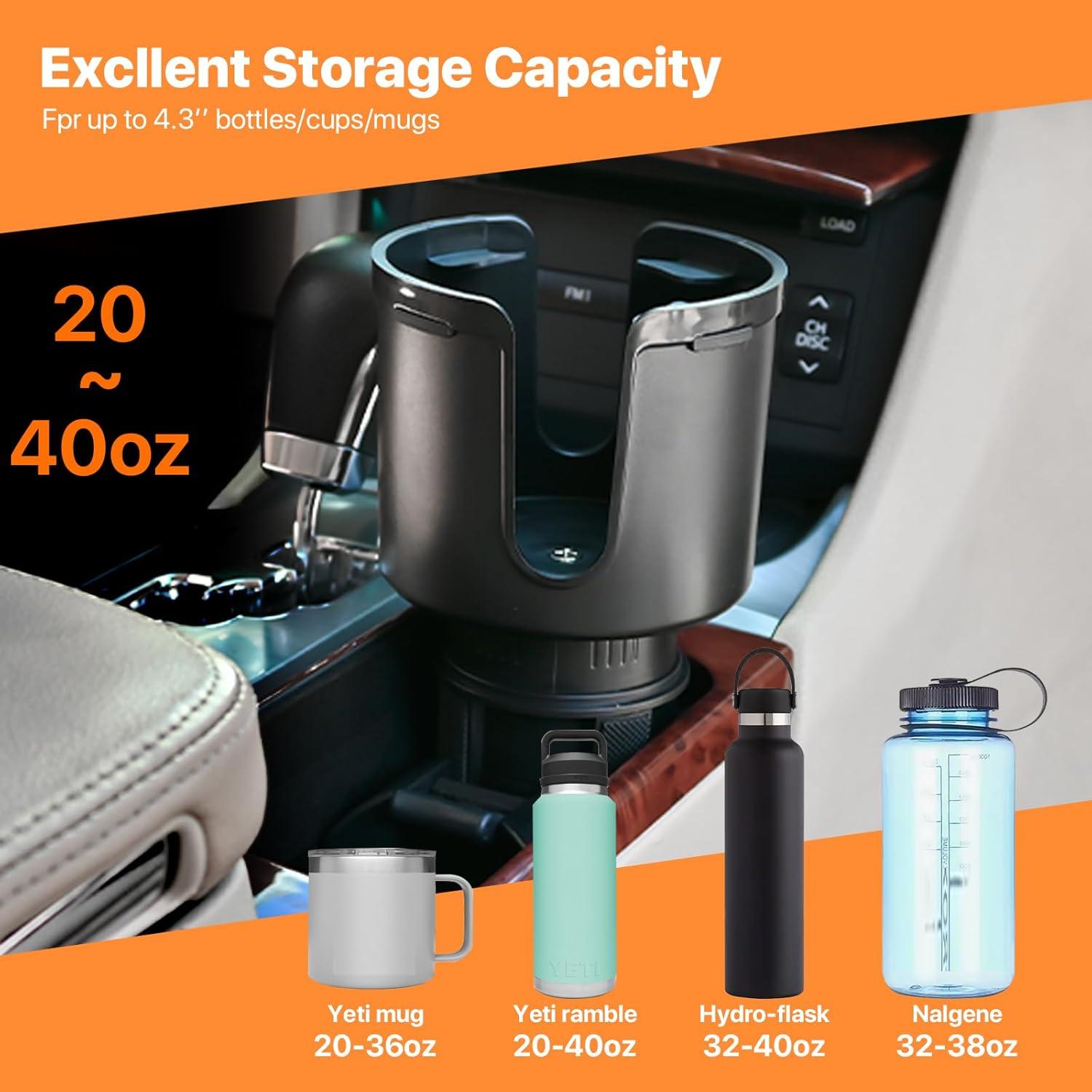 Soporte para Taza Expansible BITIANTEAM 25 Negro 8.64-10.92cm