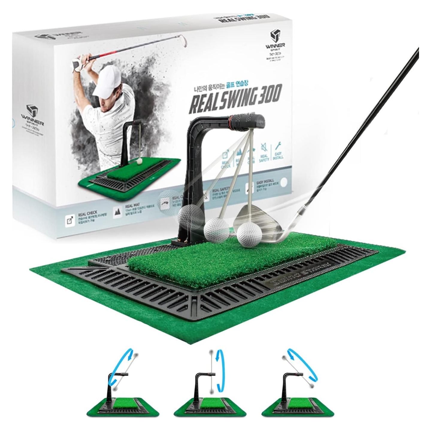 Entrenador de Swing de Golf WINNER SPIRIT Real Swing 300