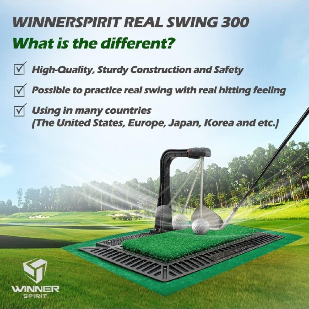 Entrenador de Swing de Golf WINNER SPIRIT Real Swing 300