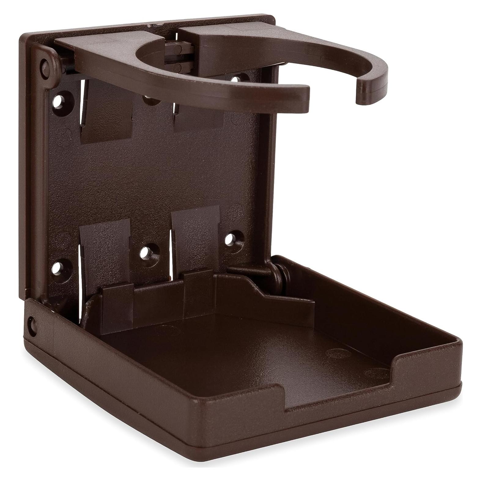 Soporte para Bebidas Ajustable Camco 44043 Marrón - Ideal para RV