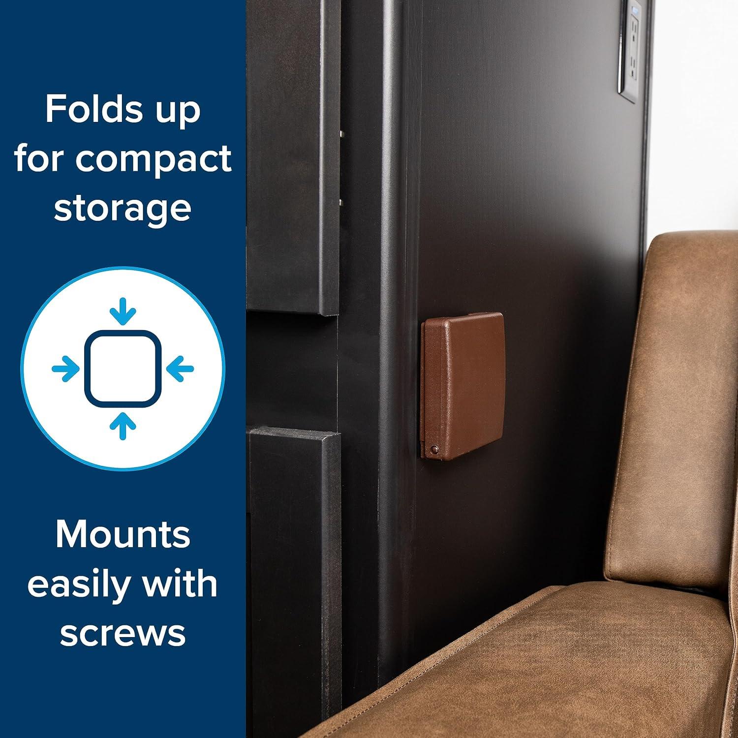 Soporte para Bebidas Ajustable Camco 44043 Marrón - Ideal para RV