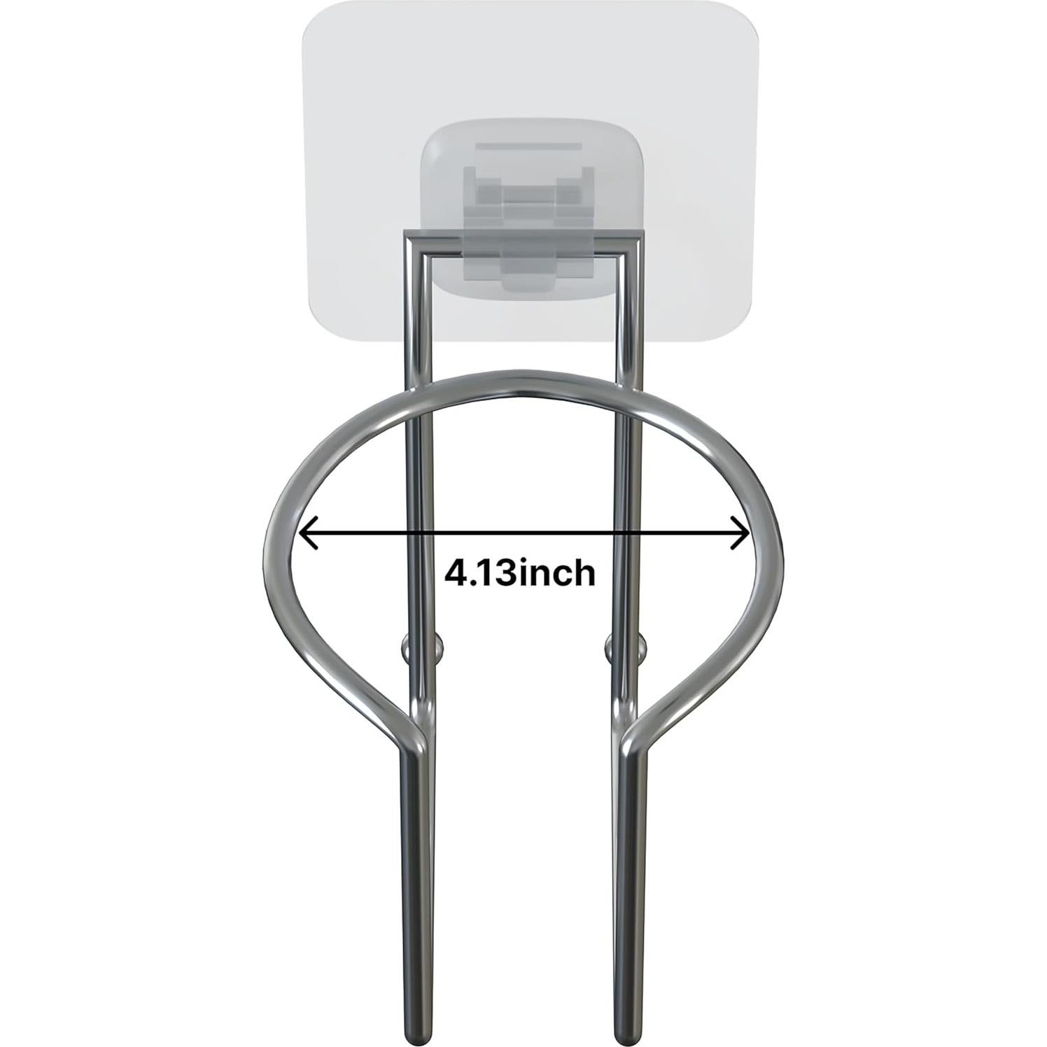 Soporte para Tazas de Metal Skywin Grande 2 Pack - Montaje Adhesivo