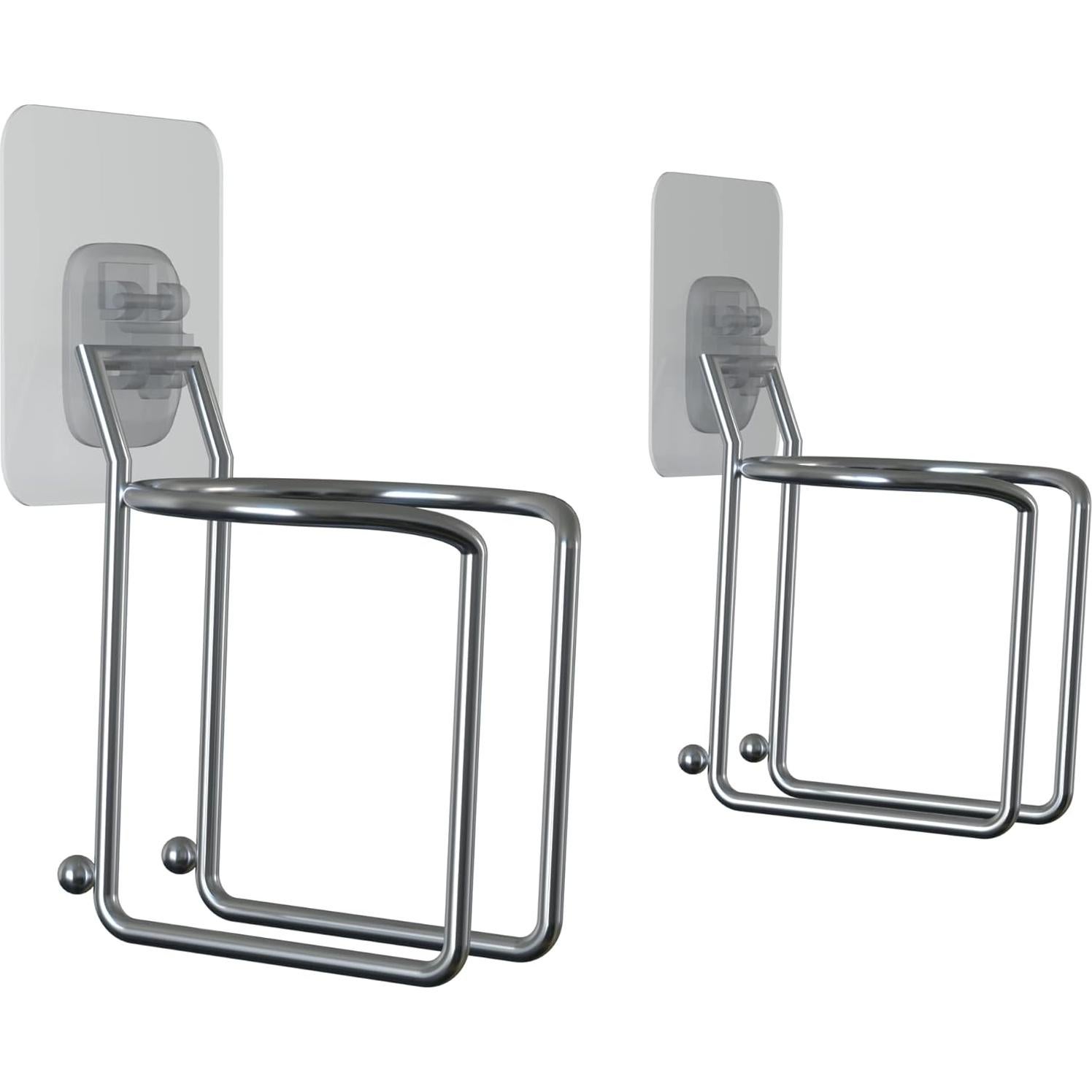 Soporte para Tazas de Metal Skywin Grande 2 Pack - Montaje Adhesivo