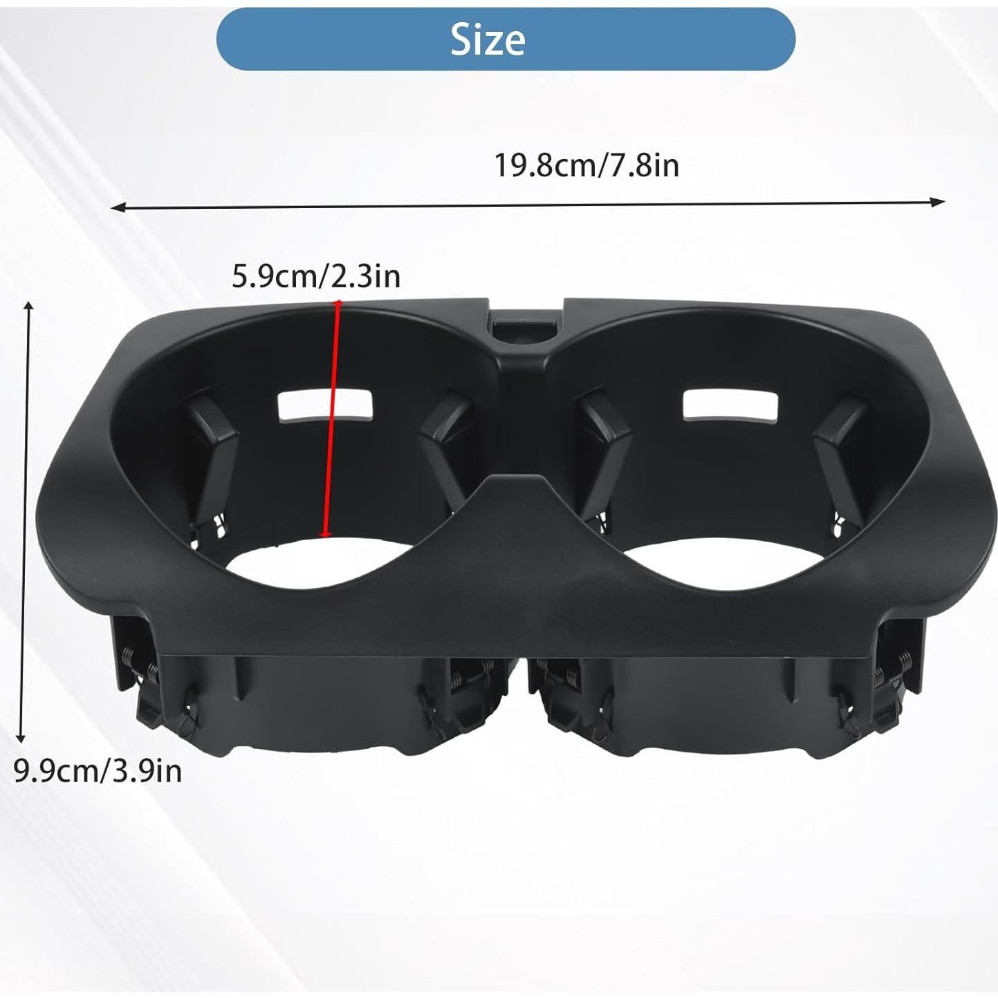 Soporte de Taza de Consola Central OKPARZ para Mercedes-Benz GLC W205 W213 W253 W447