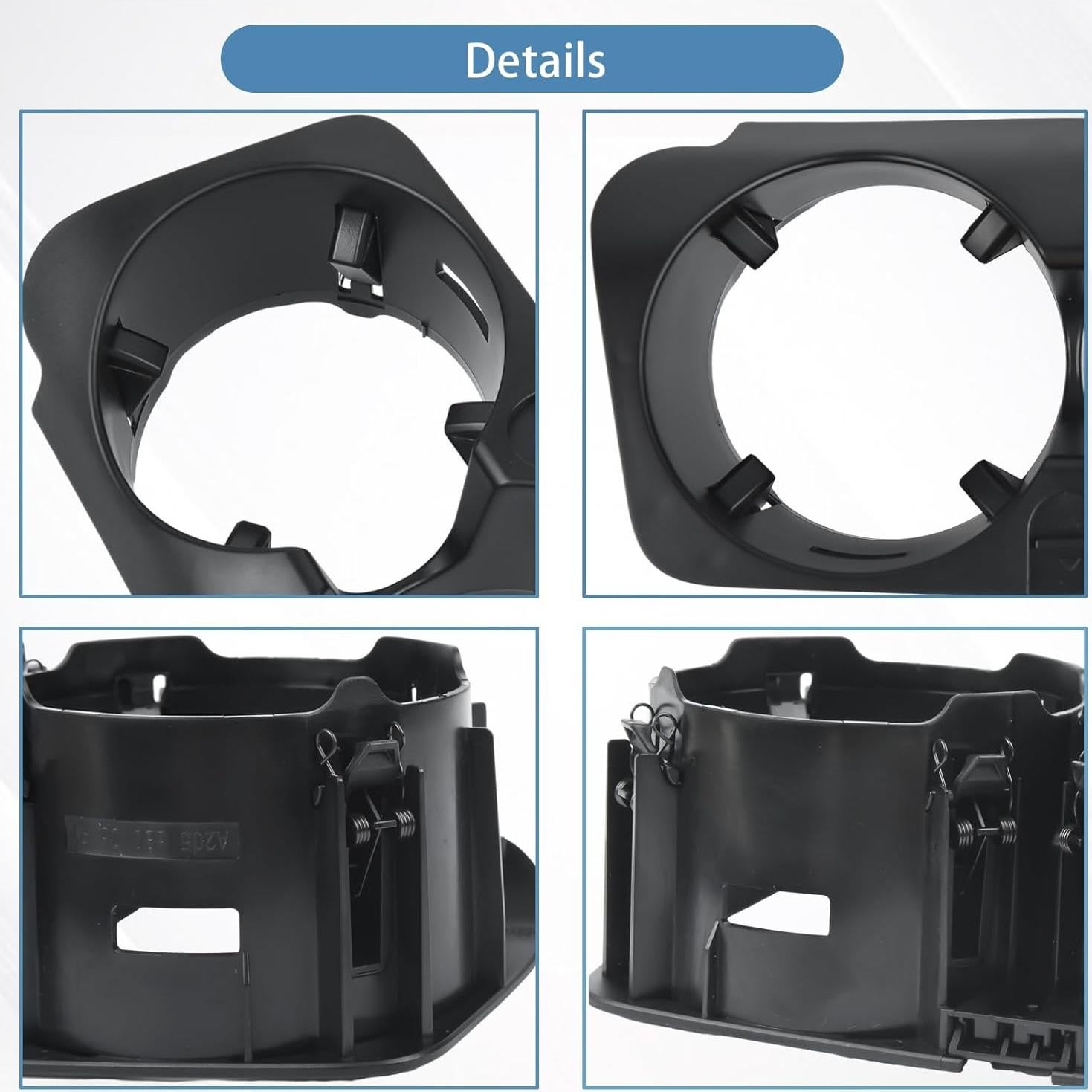 Soporte de Taza de Consola Central OKPARZ para Mercedes-Benz GLC W205 W213 W253 W447