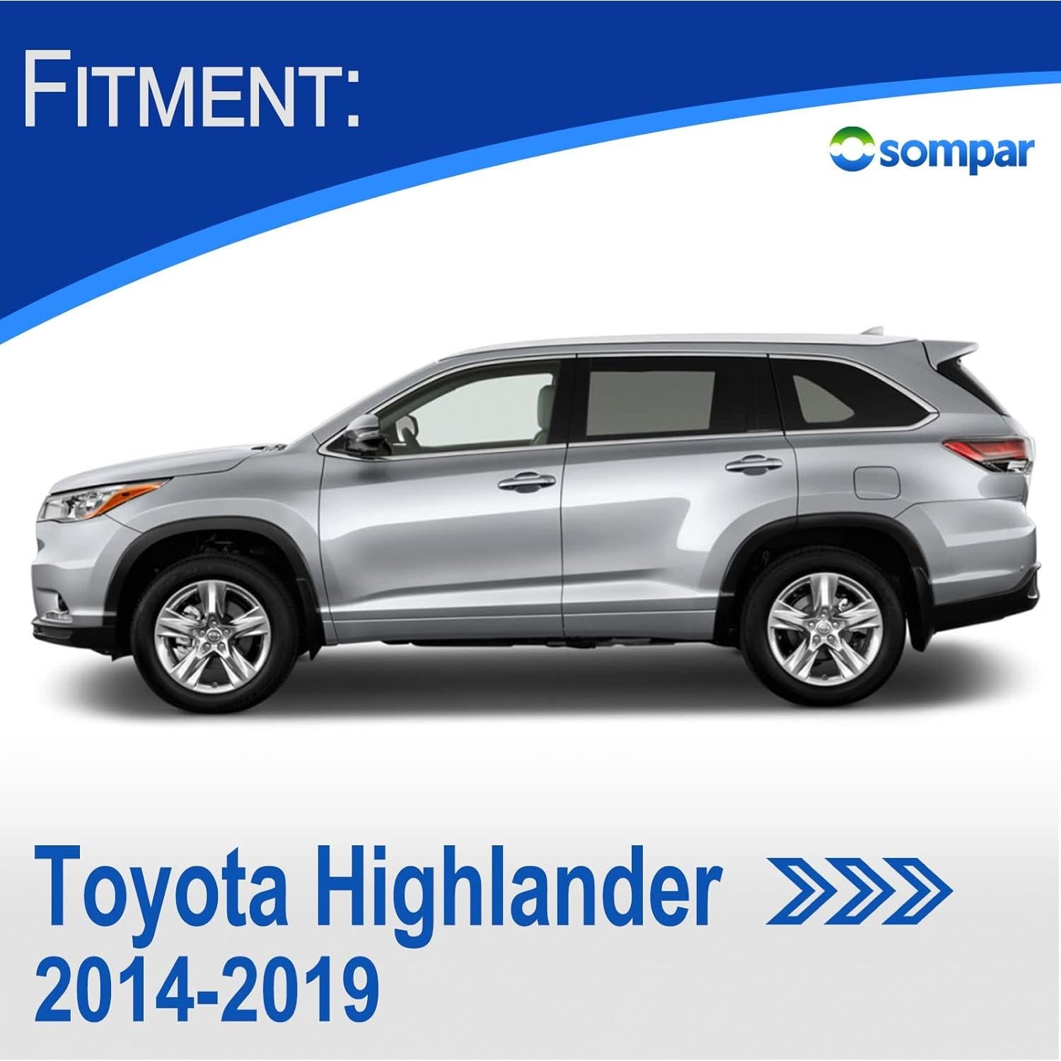 Soporte para Tazas de Consola Toyota Highlander 2014-2019 Osompar