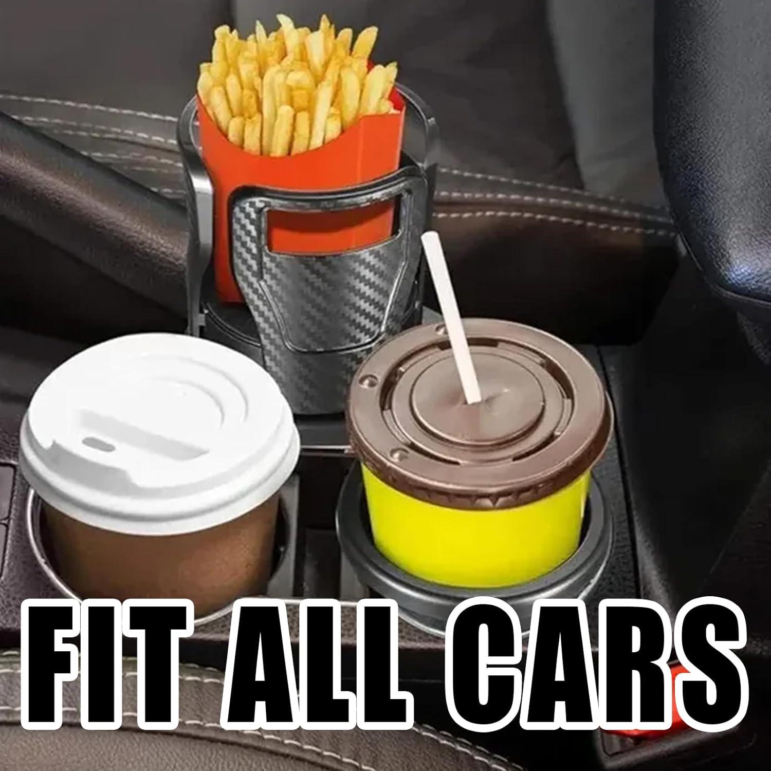 Soporte para Tazas Valza Negro Carbón 2 en 1 Ajustable