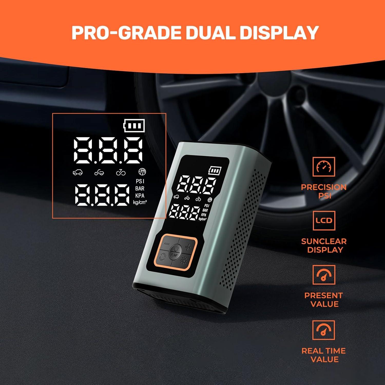 Compresor de Aire Portátil Cagdrivo 150PSI con Apagado Automático