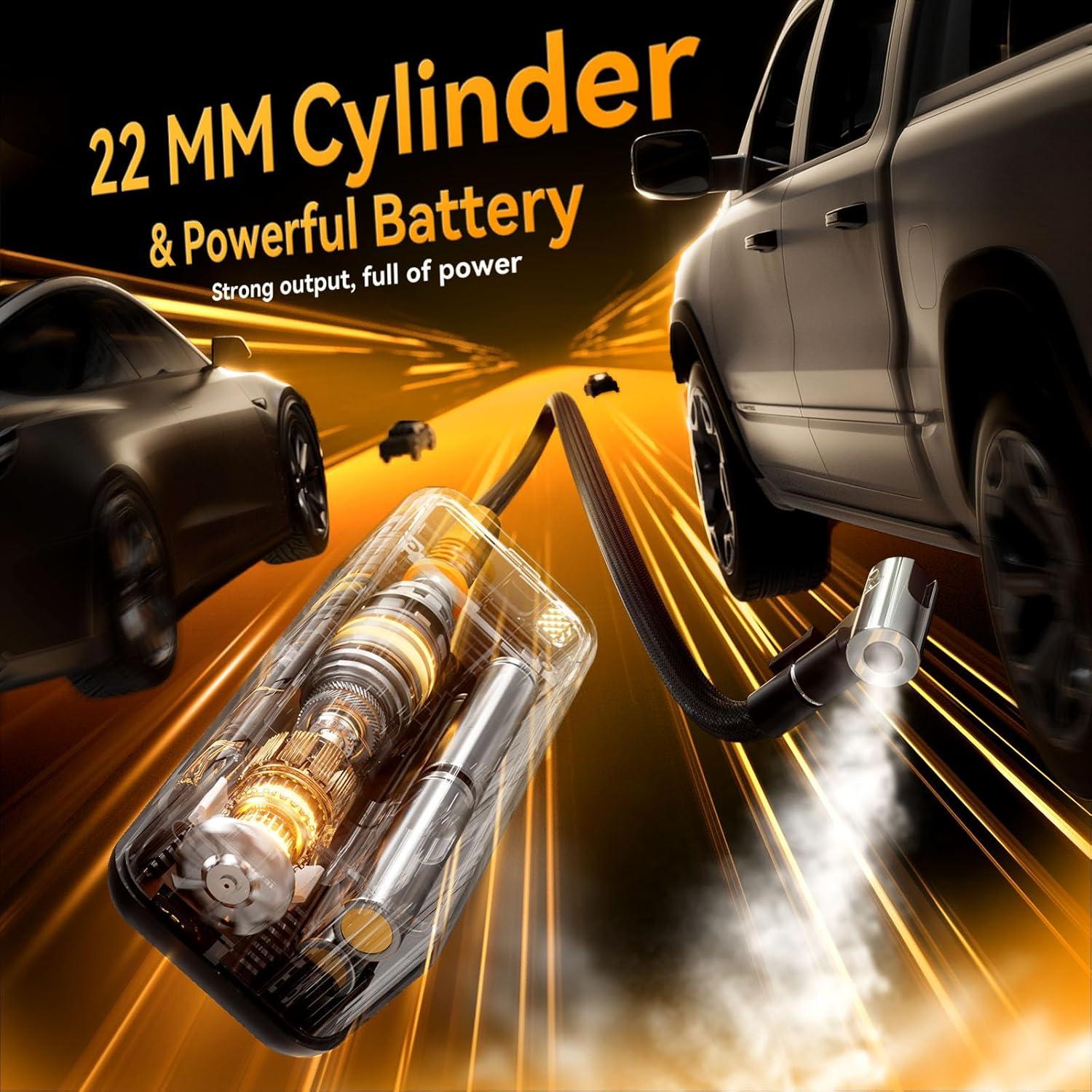 Compresor de Aire Portátil Modari AP002 160 PSI Inalámbrico