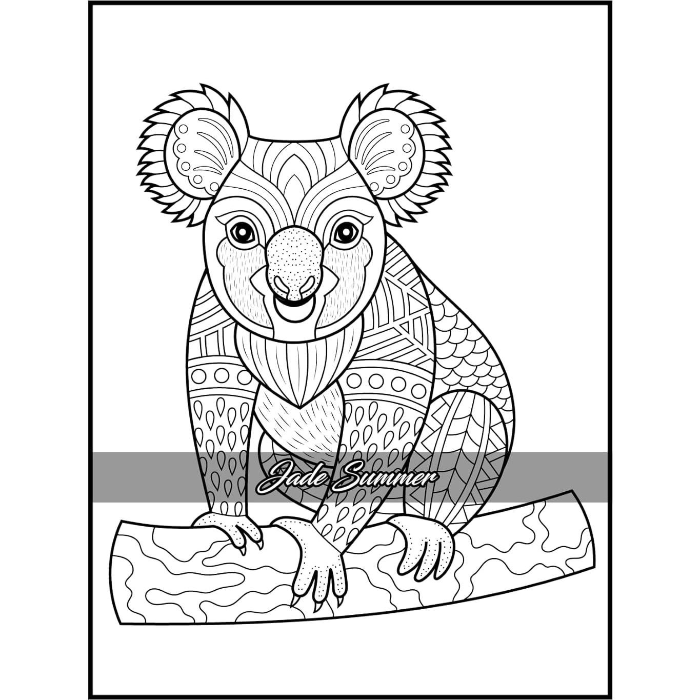 100 Animals: An Adult Coloring Book with Lions, Elephants, Owls, Horses, Dogs, Cats, and Many More!
