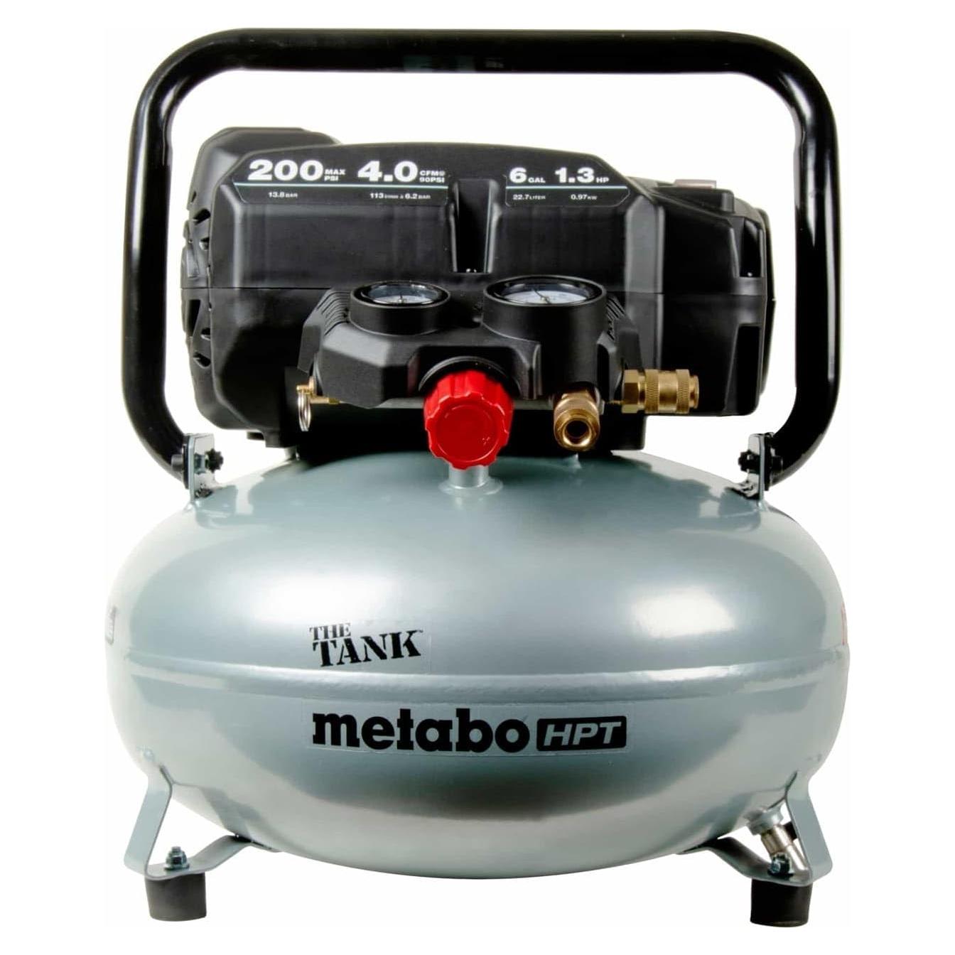 Compresor de Aire Metabo HPT EL TANQUE 6 Galones 200 PSI