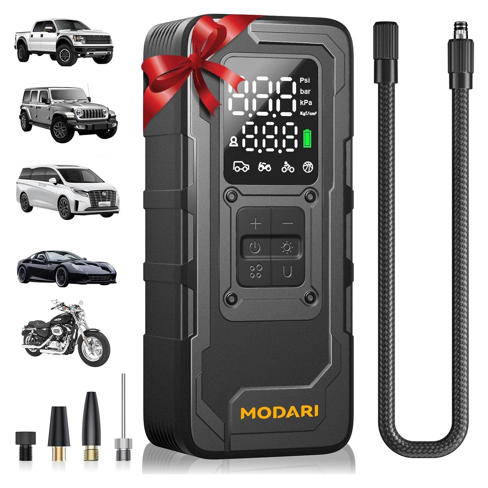 Compresor de Aire Portátil Modari AP001 160 PSI para Neumáticos