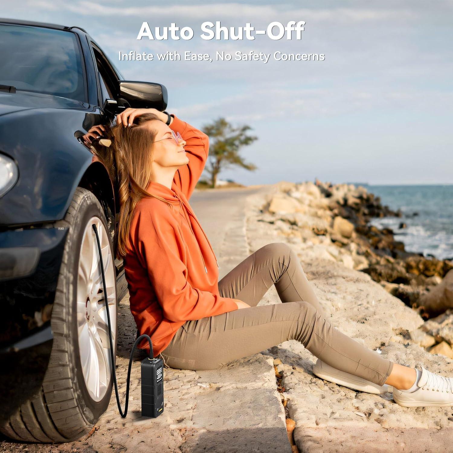 Compresor de Aire Portátil Modari AP001 160 PSI para Neumáticos