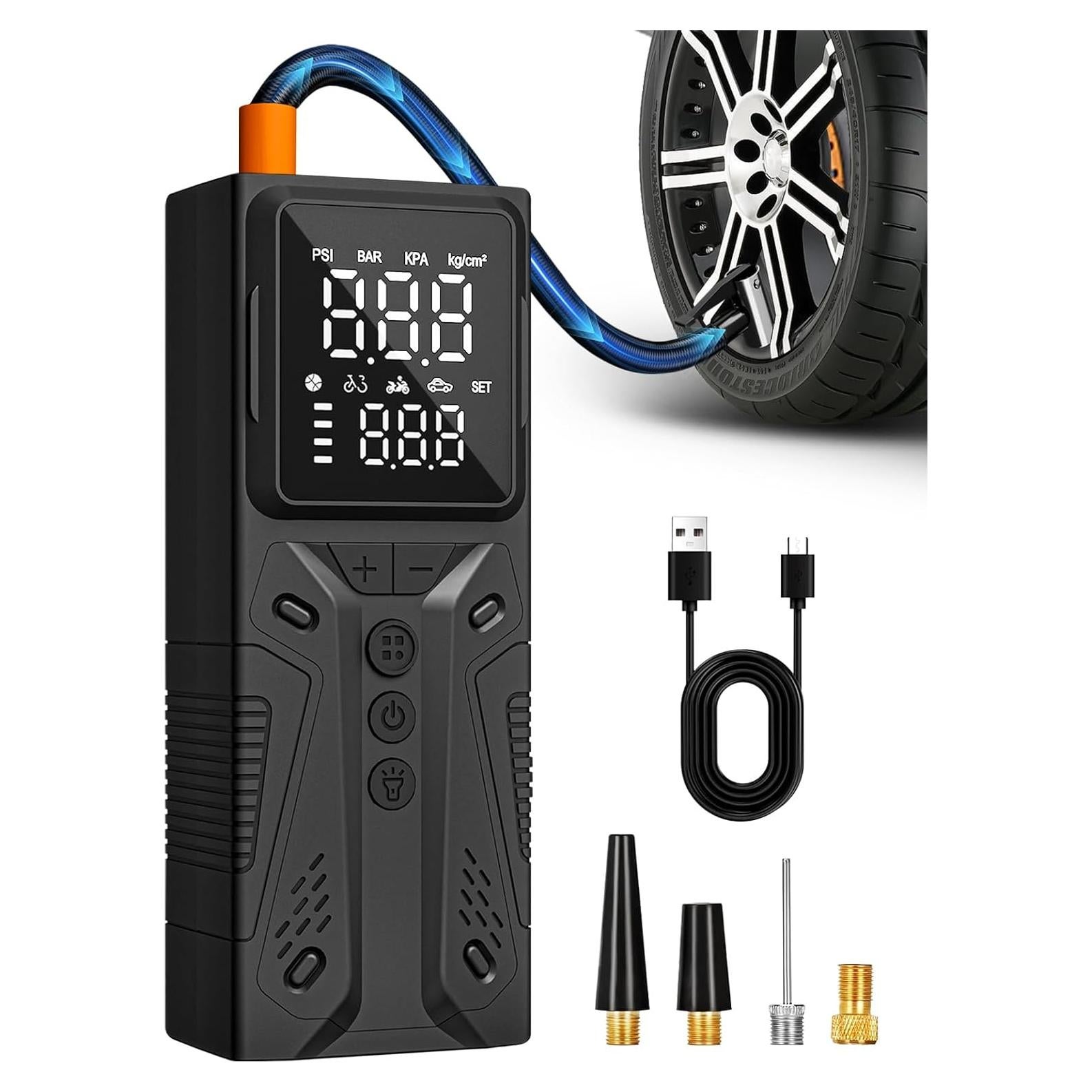 Compresor de Aire Portátil AIRSURE 150 PSI Batería 4000mAh