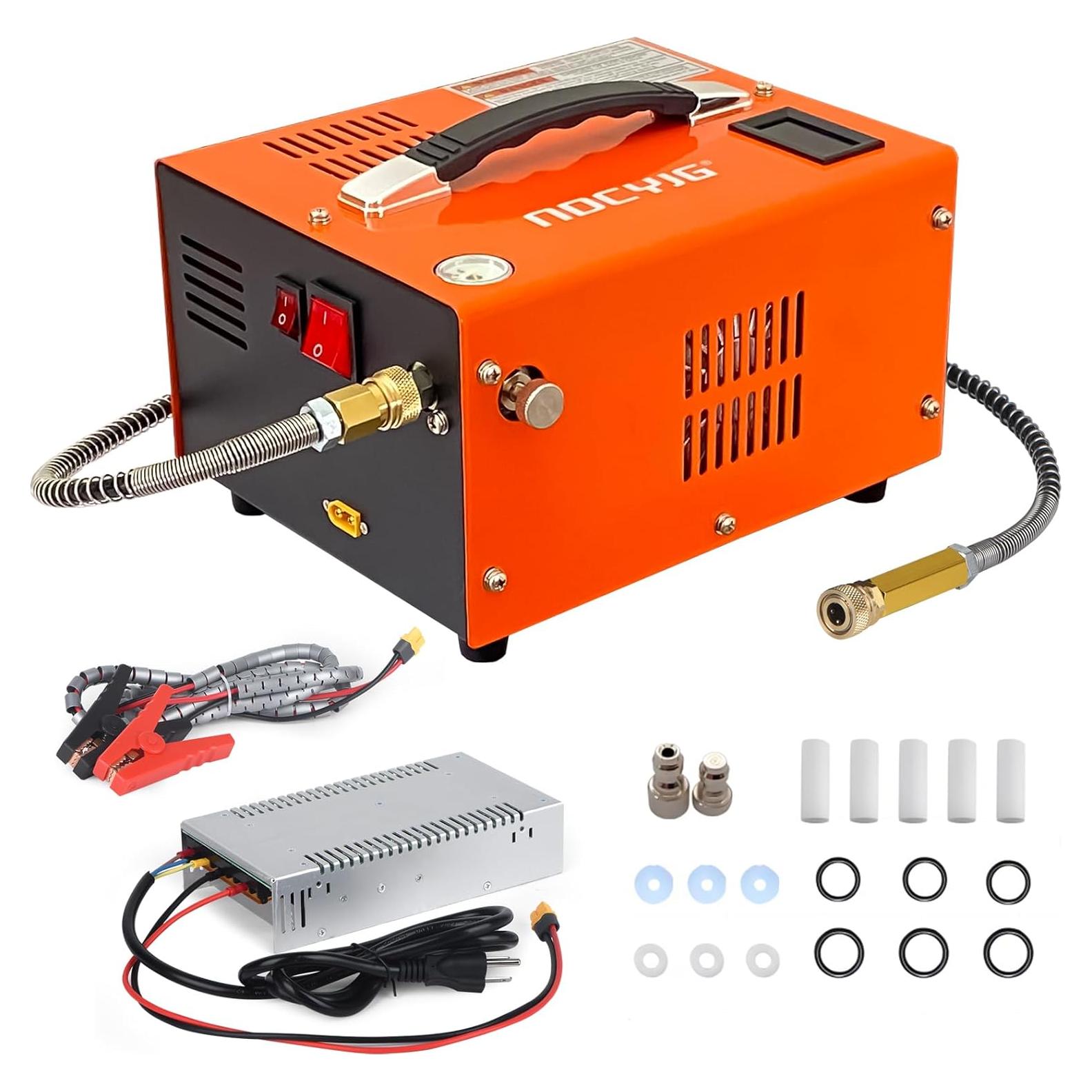 Compresor de aire PCP NDCYJG 4500PSI 250W Portátil 12V/110V