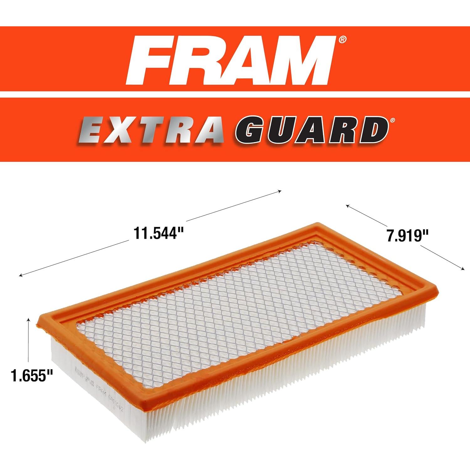 Filtro de aire FRAM Extra Guard CA10242 para Ford y Lincoln