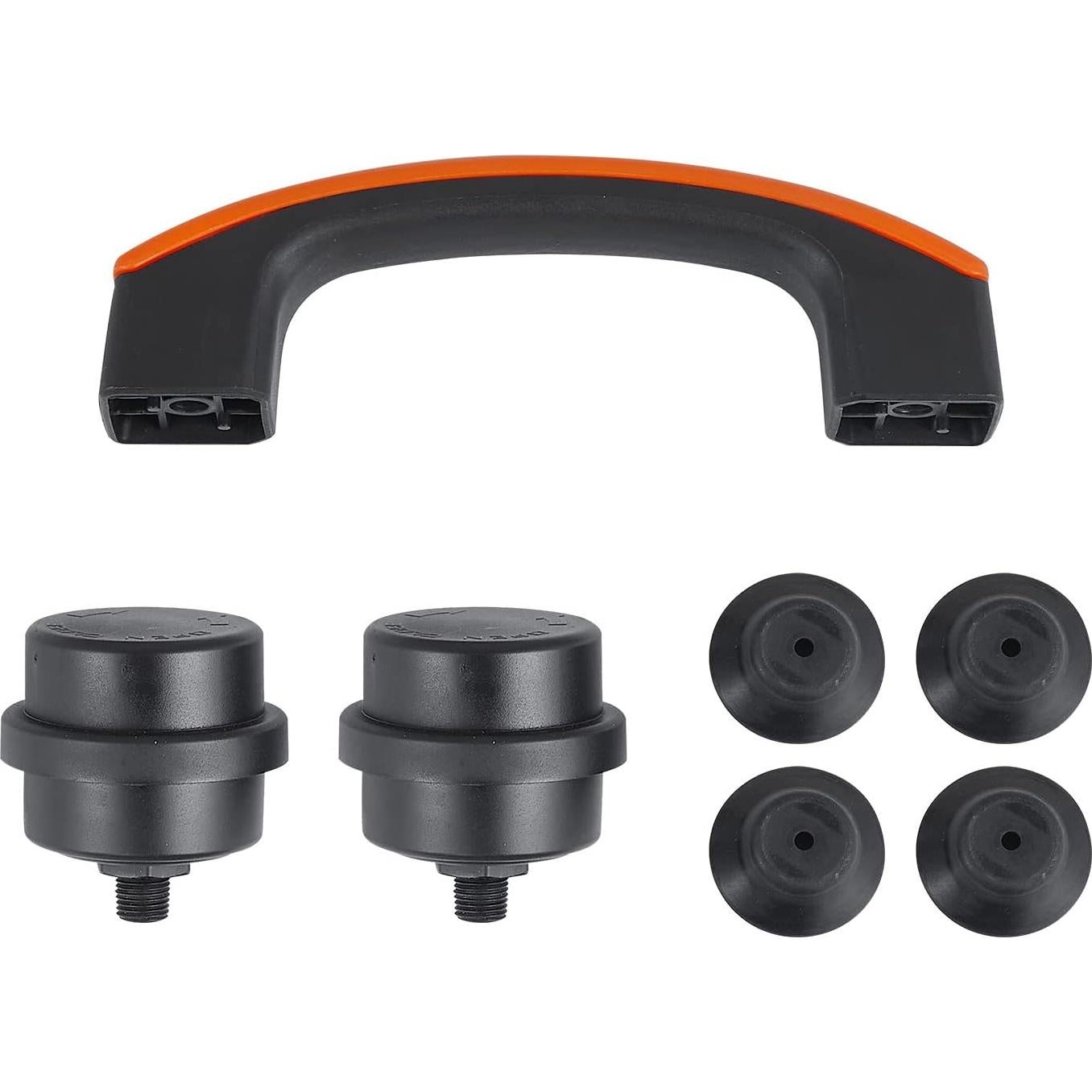 Compresor de Aire VEVOR 2.1 Galones 900W Sin Aceite 2.2 CFM