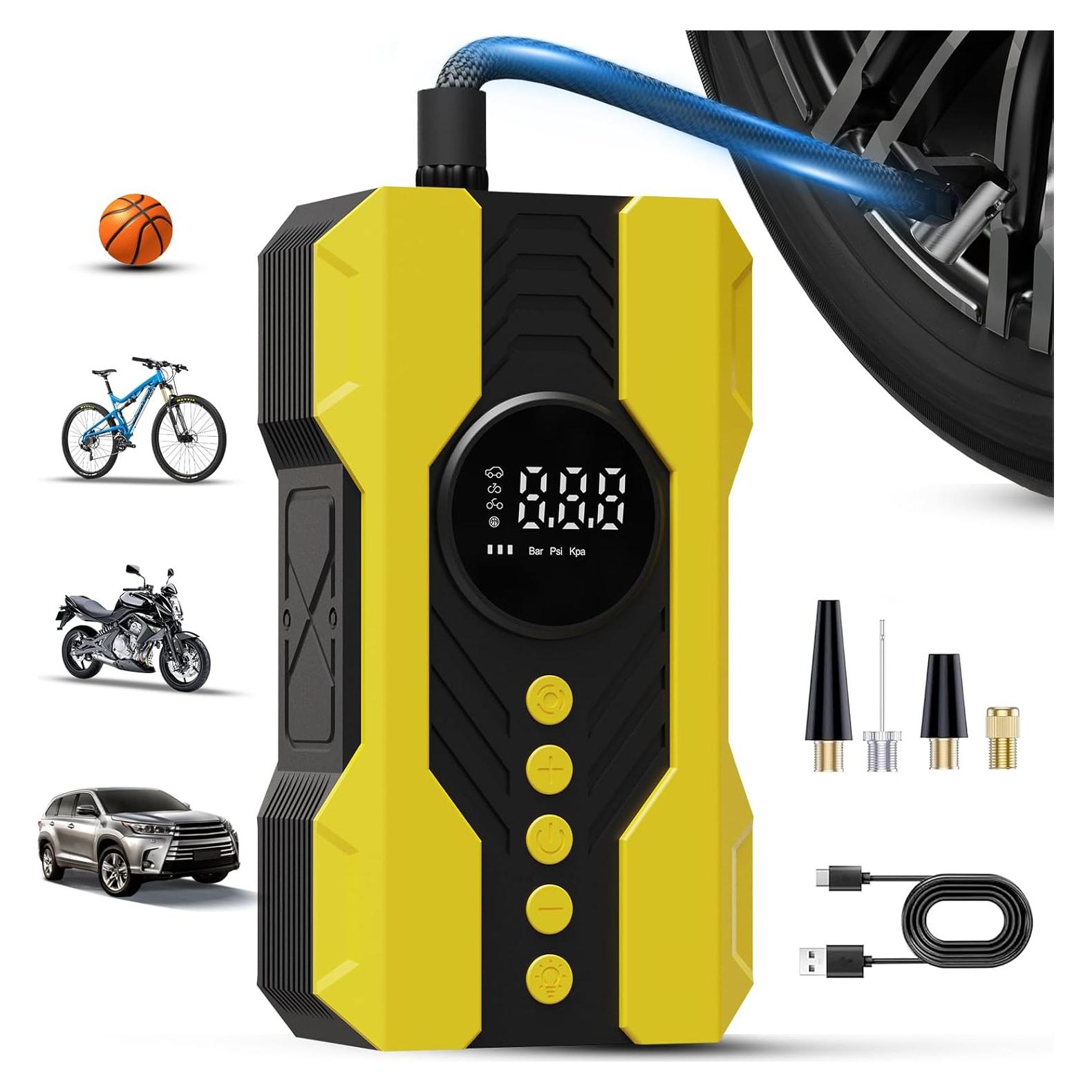 Compresor de Aire Portátil Kalyoosen 200 PSI 12V para Neumáticos