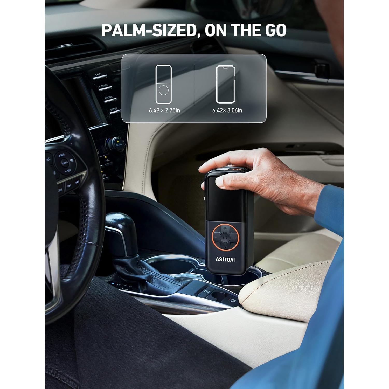 Inflador de Neumáticos AstroAI L4 Portátil 150 PSI Batería