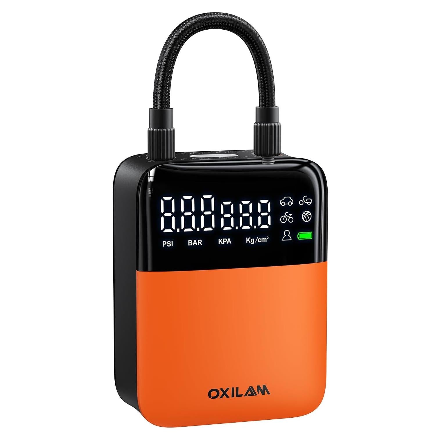 Compresor de Aire Portátil OXILAM C1 - Bomba Recargable 150 PSI