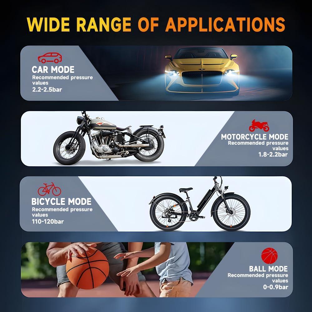 Arrancador de Coche HAONINYUE H03-1 con Compresor 3000A