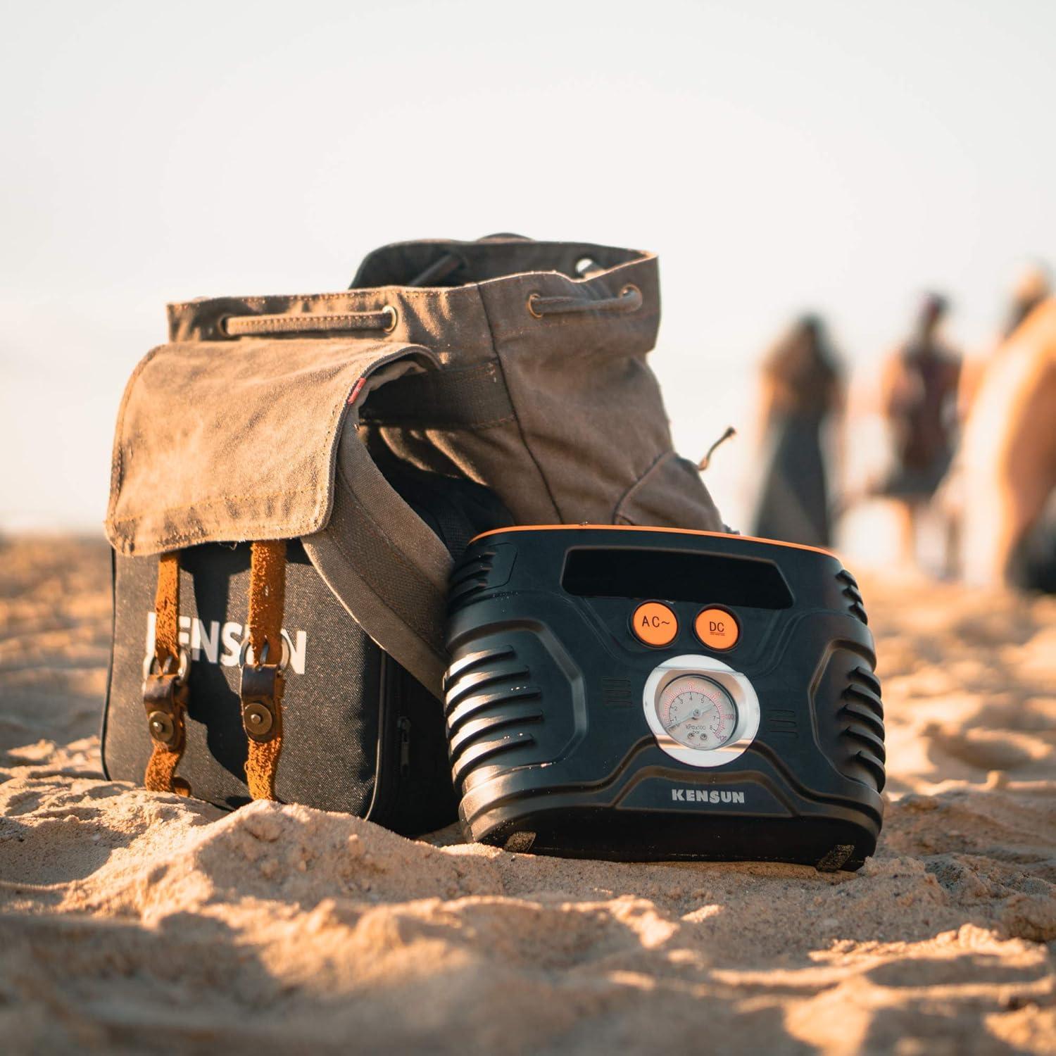 Compresor de Aire Portátil Kensun H 12V/110V 100 PSI