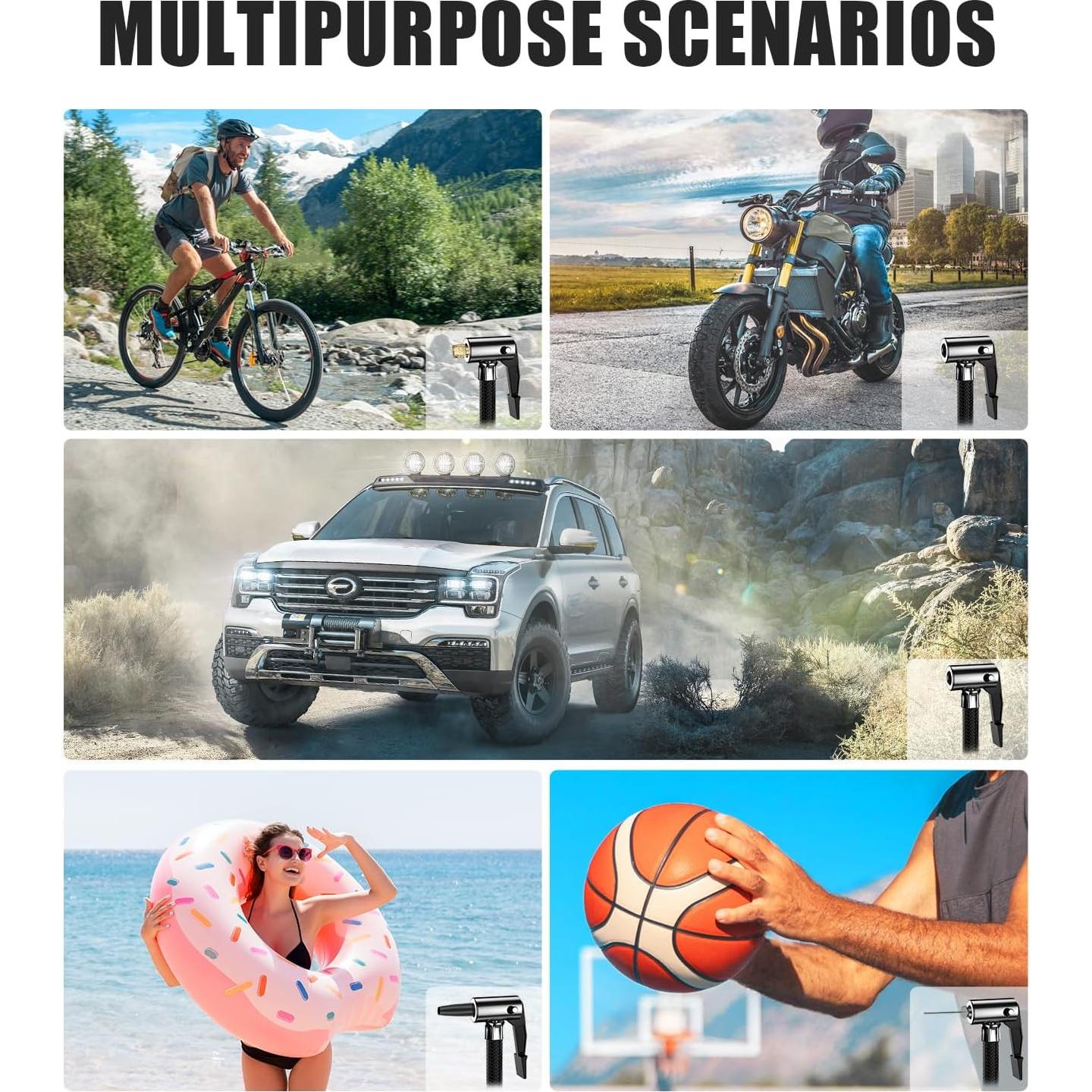 Compresor de Aire Portátil Avid Power 20V Batería Recargable