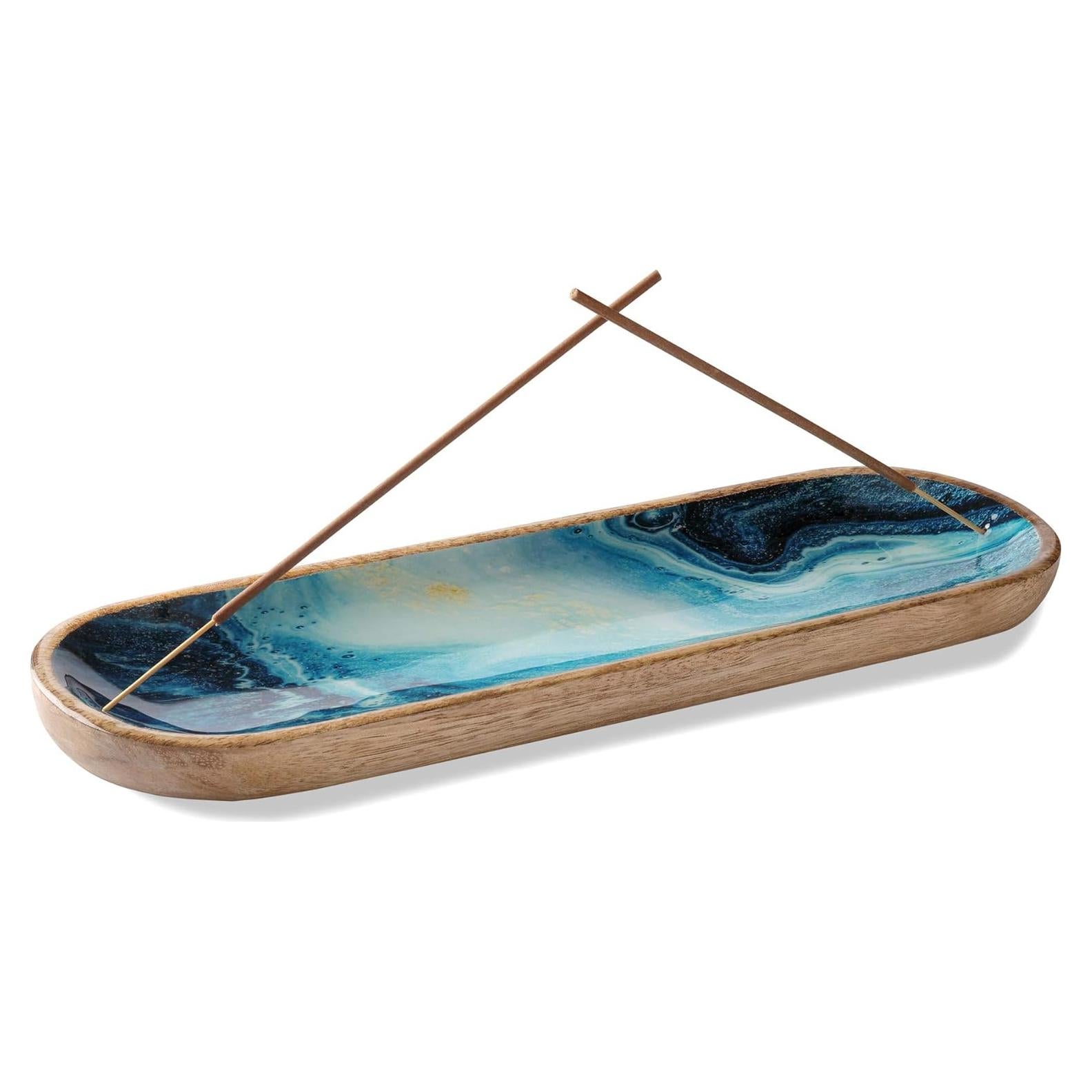 Soporte de Incienso Folkulture de Madera de Mango 30.48 cm