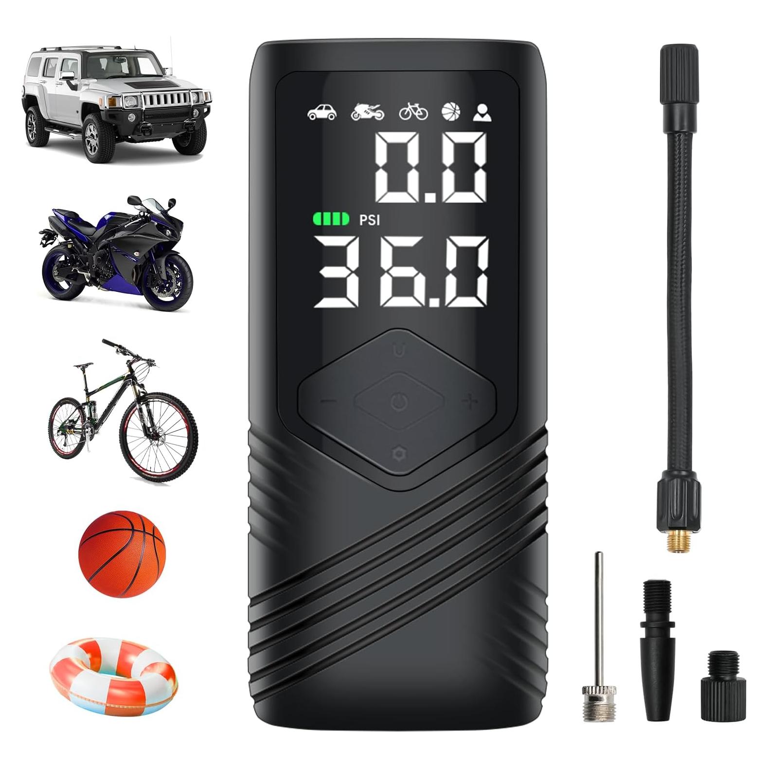 Inflador de Neumáticos Inalámbrico AERMOTOR AUTOPRES 150 PSI