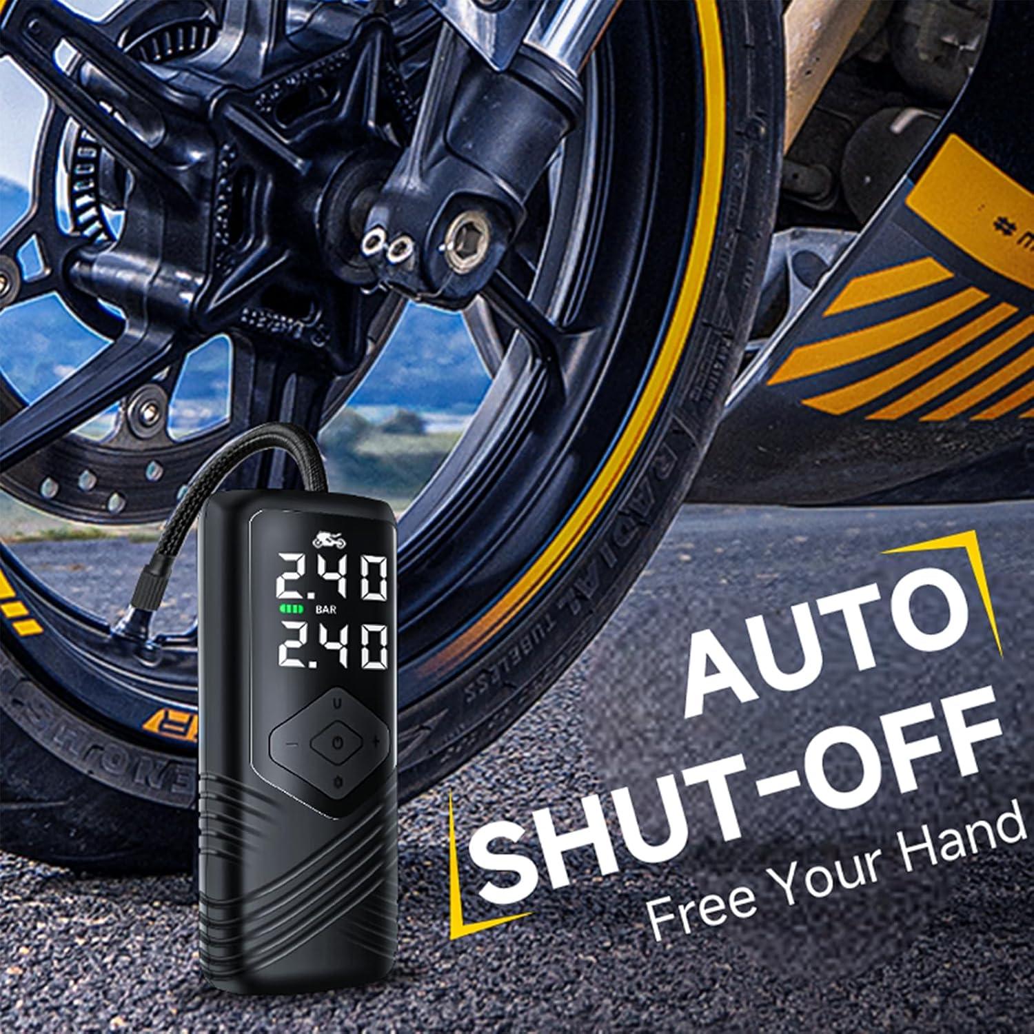 Inflador de Neumáticos Inalámbrico AERMOTOR AUTOPRES 150 PSI