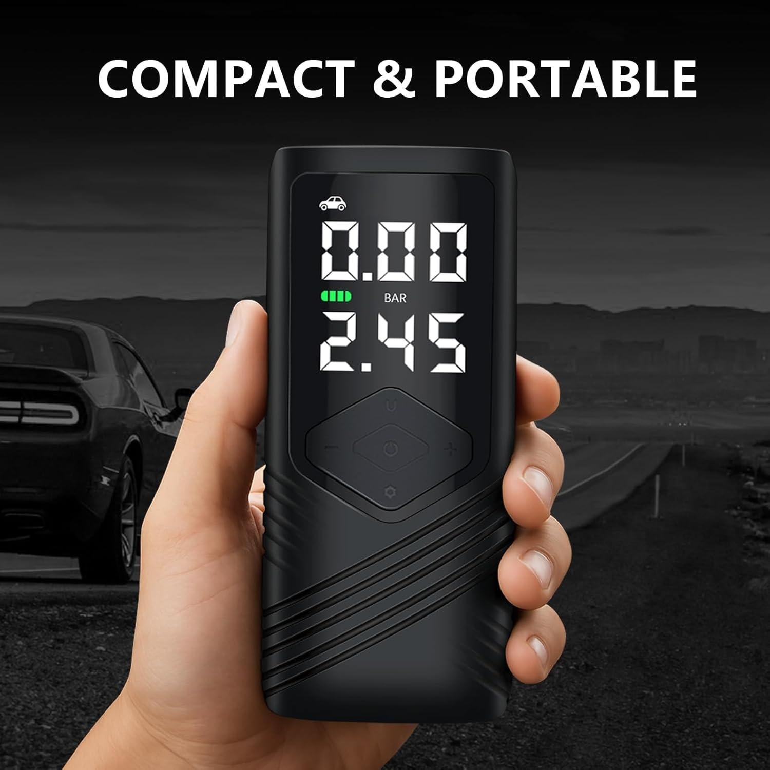 Inflador de Neumáticos Inalámbrico AERMOTOR AUTOPRES 150 PSI