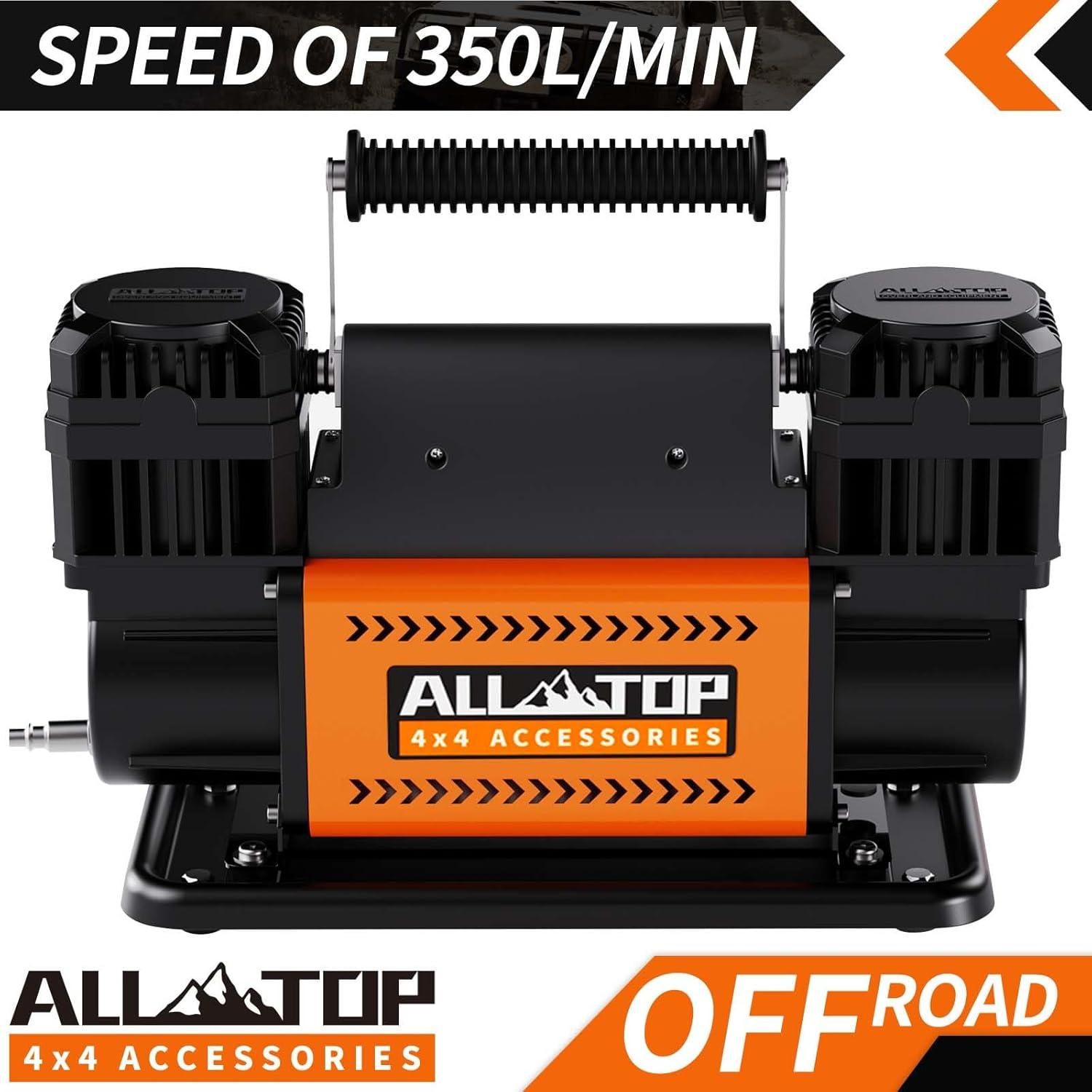 Compresor de Aire ALL-TOP ATACR300 12V 350 LPM Doble Cilindro