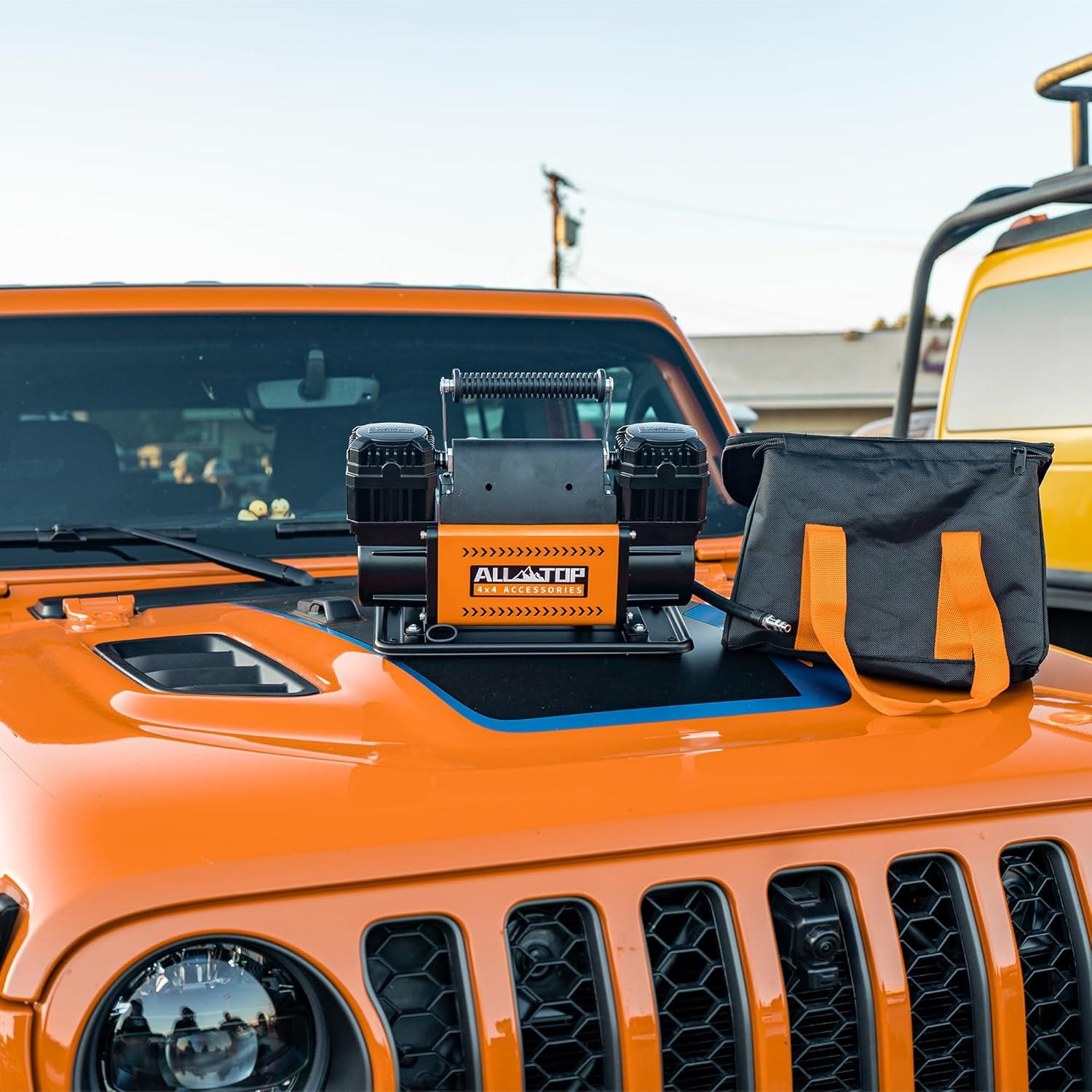 Compresor de Aire ALL-TOP ATACR300 12V 350 LPM Doble Cilindro