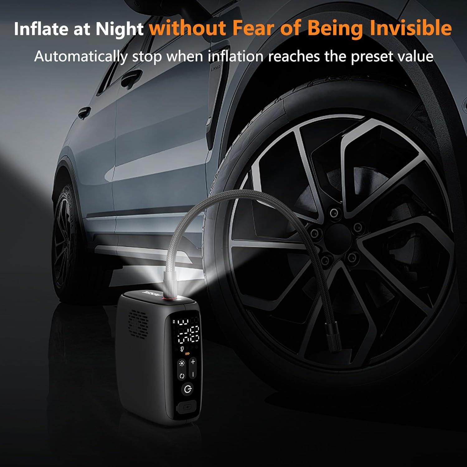 Compresor de Aire Portátil PESEIL WX-T09 140W 150PSI