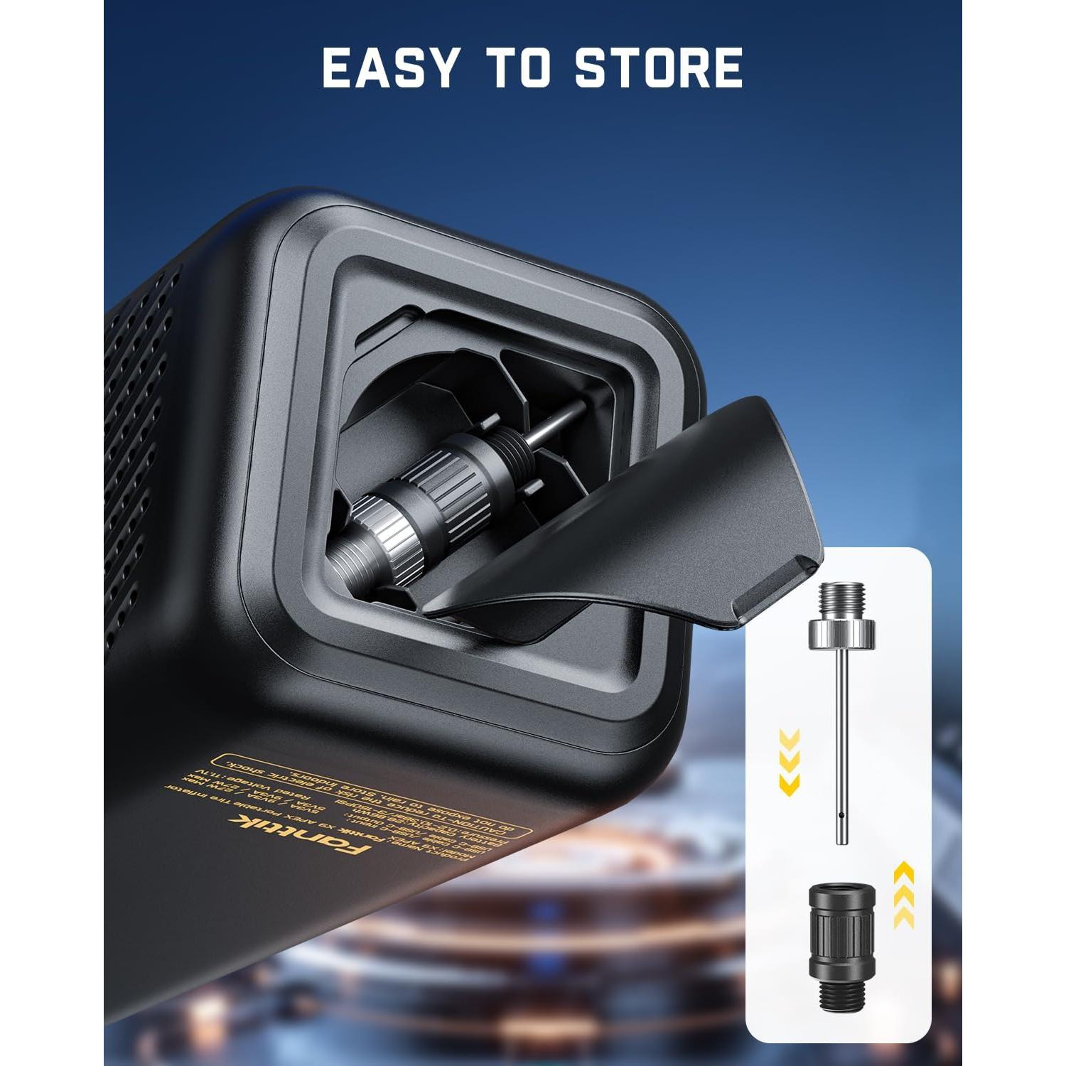 Compresor de Aire Portátil Fanttik X9 APEX 150 PSI Inalámbrico