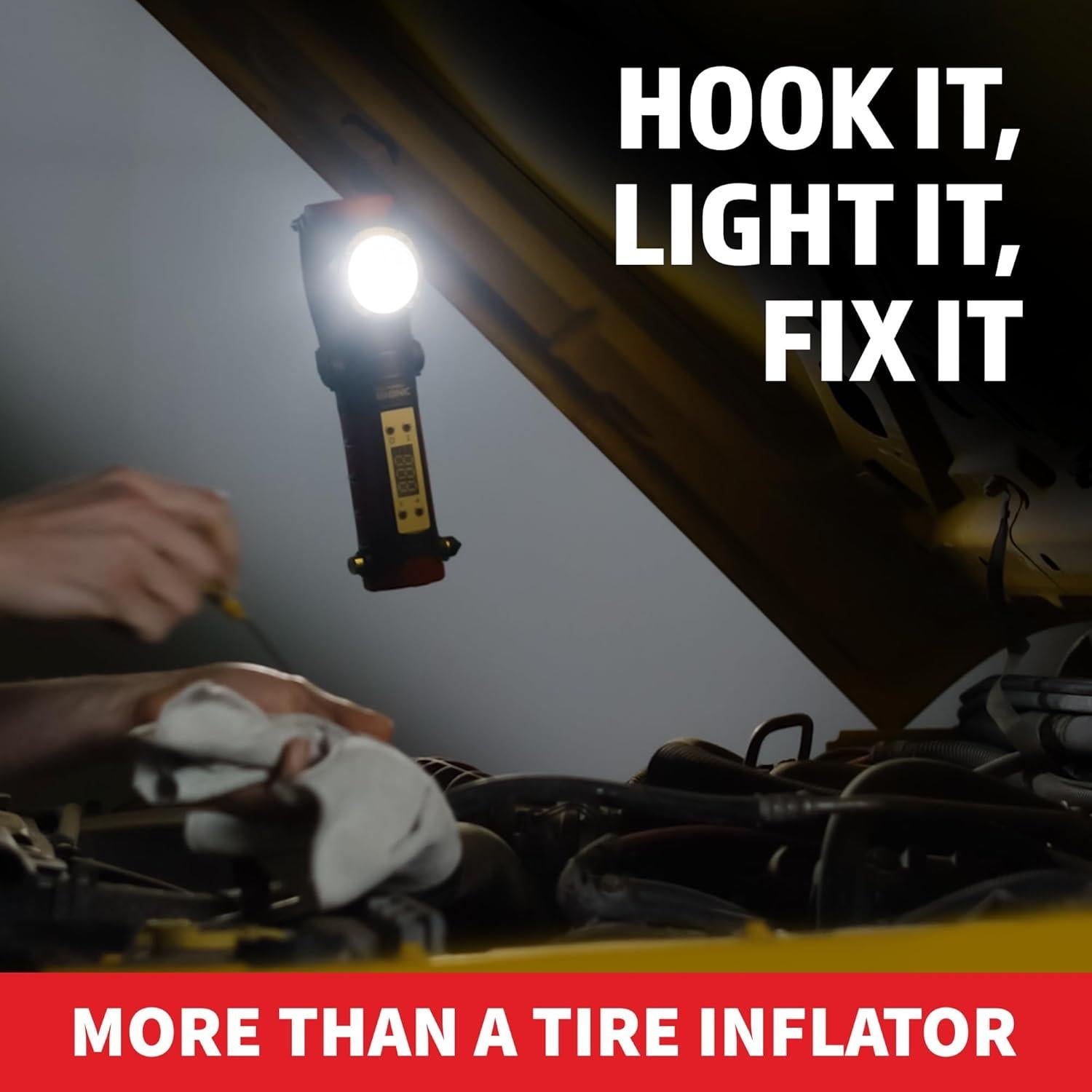 Inflador de Neumáticos Bionic Rescue 1500mAh Portátil 120 PSI